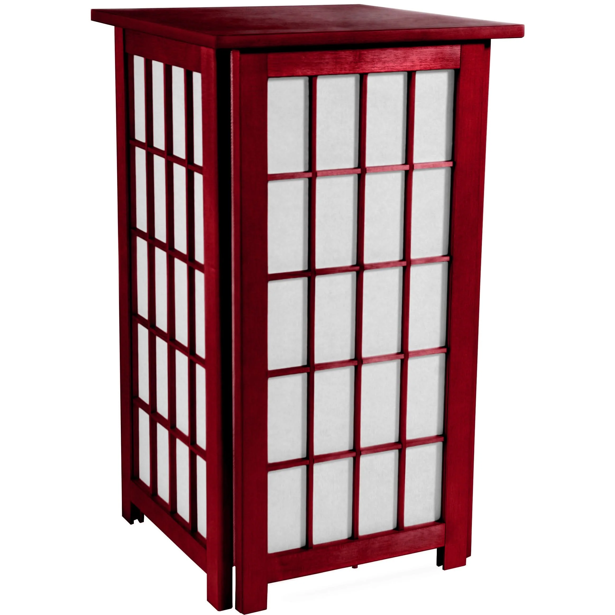 27" Tall Hokkaido End Table Shoji Lamp - Image 4