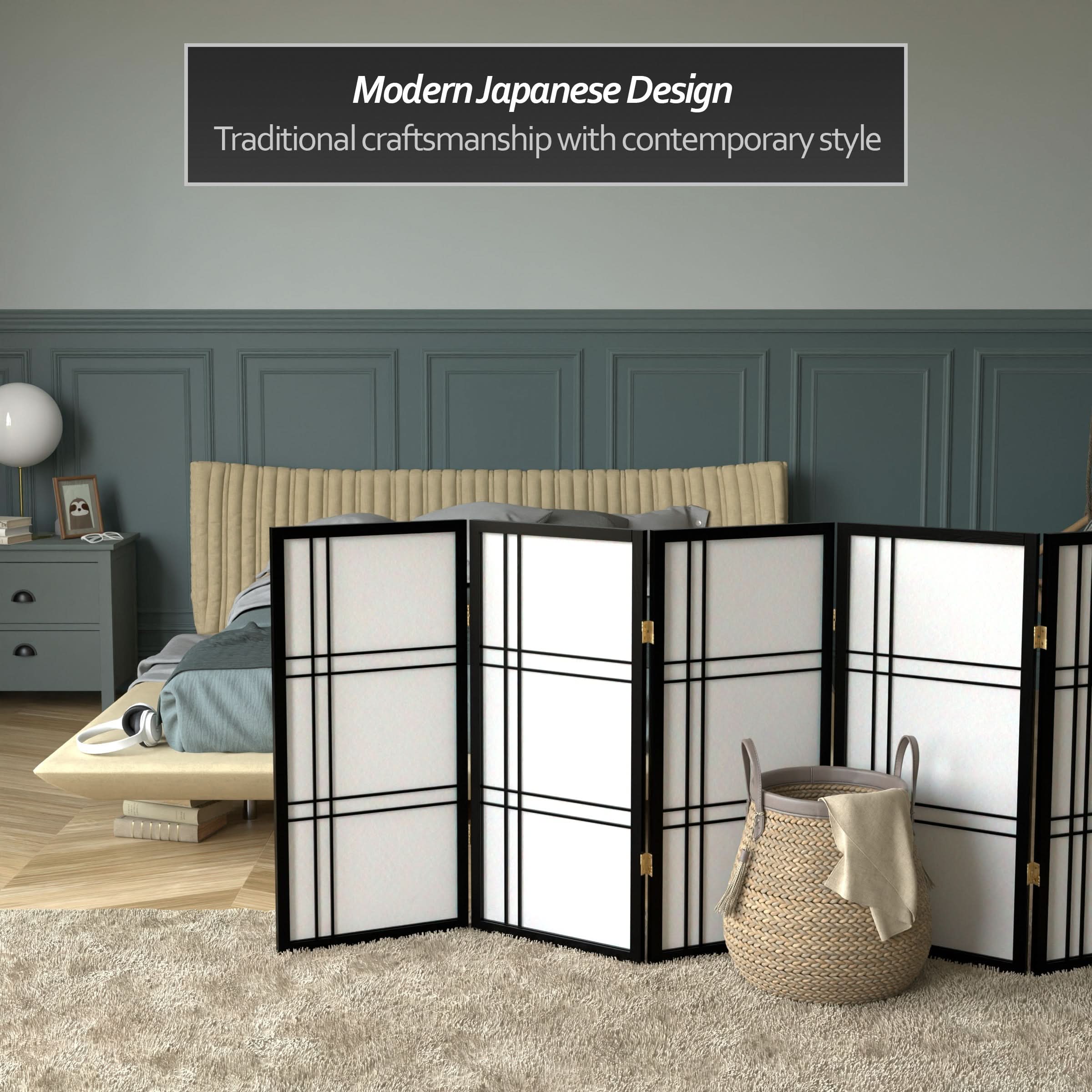 3 ft. Short Double Cross Shoji Screen - Image 25