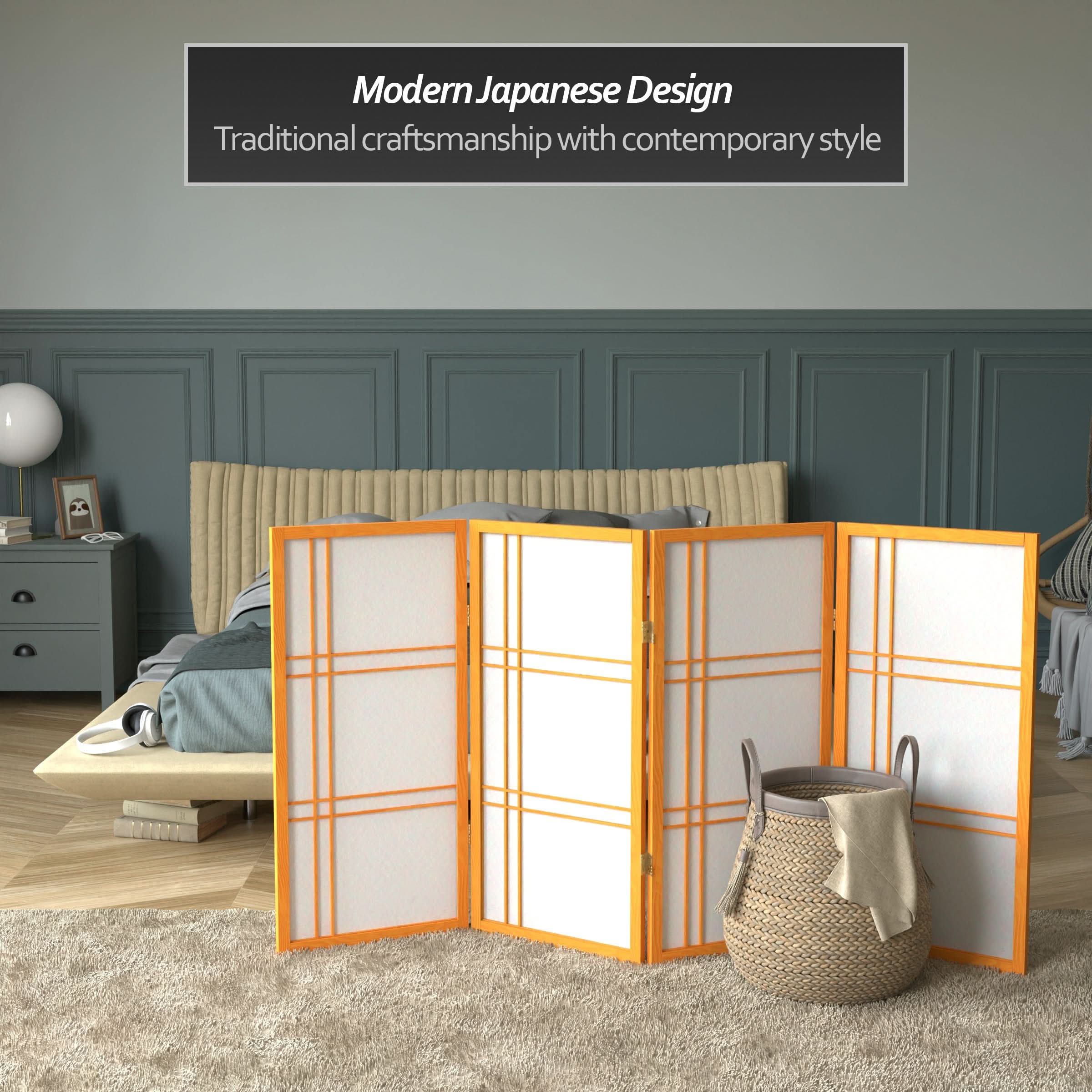 3 ft. Short Double Cross Shoji Screen - Image 27