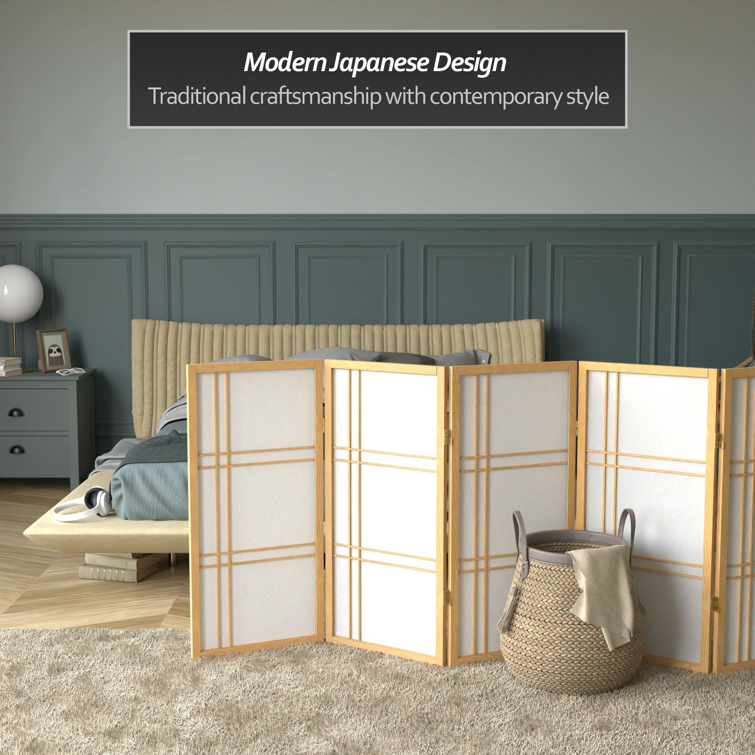 3 ft. Short Double Cross Shoji Screen - Image 33