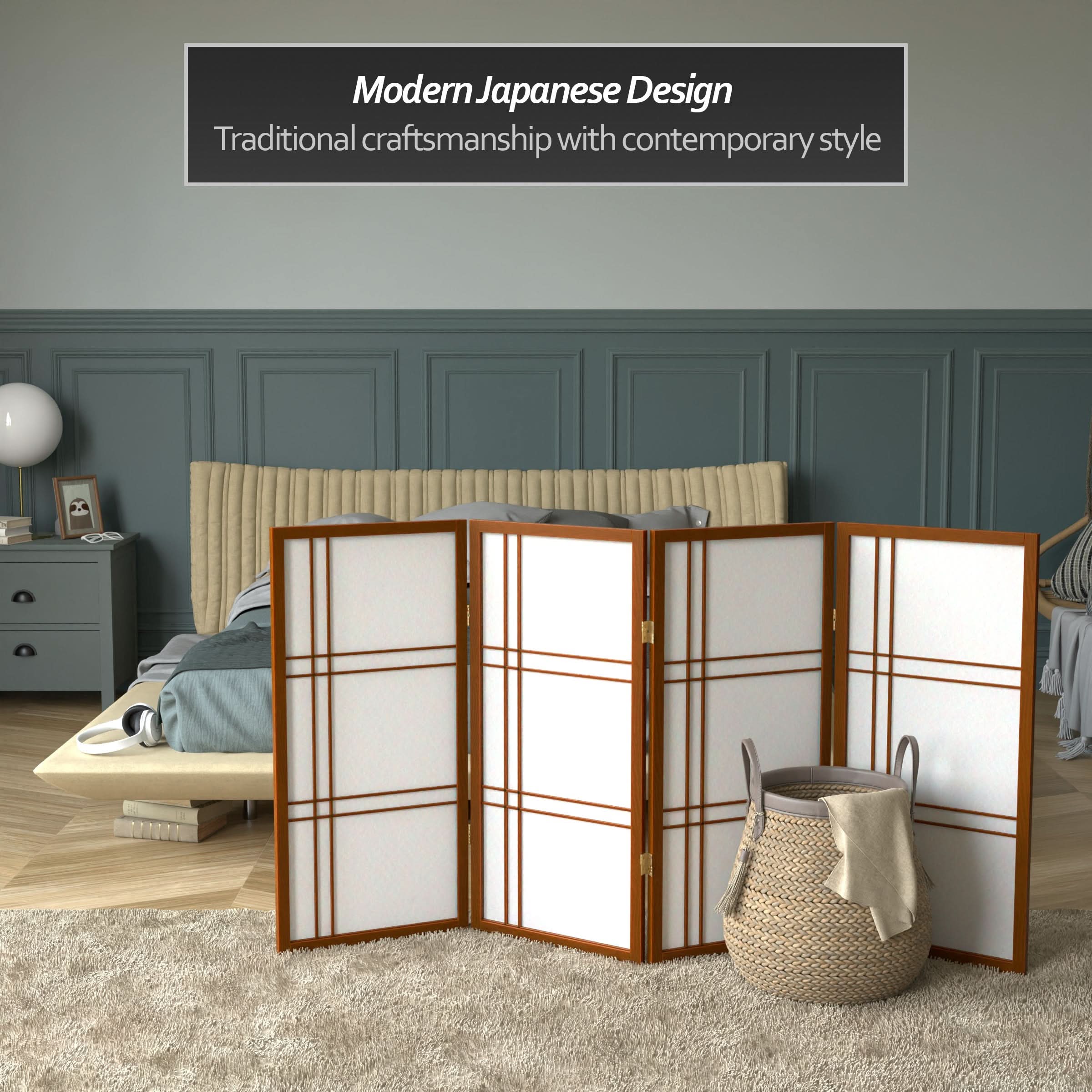 3 ft. Short Double Cross Shoji Screen - Image 36