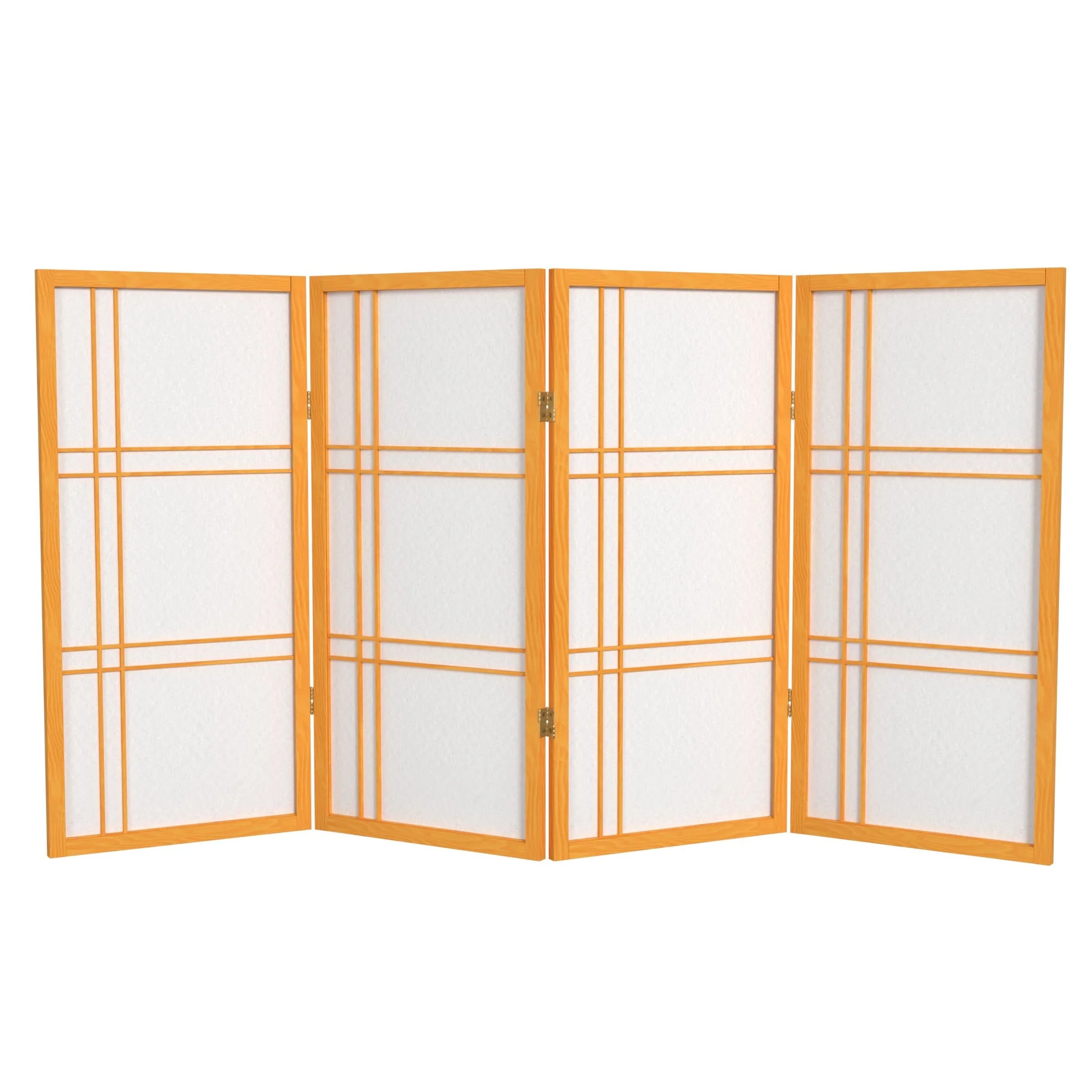 3 ft. Short Double Cross Shoji Screen - Image 6
