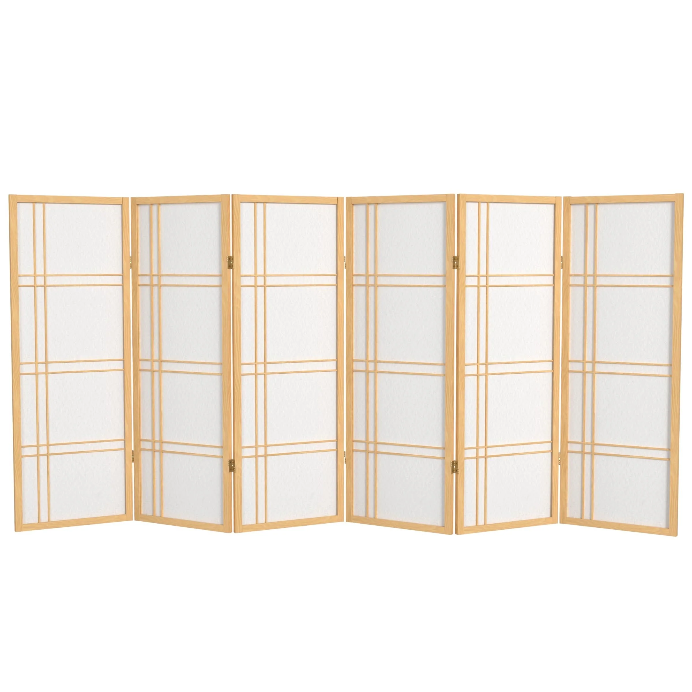 4 ft. Short Double Cross Shoji Screen - Image 12