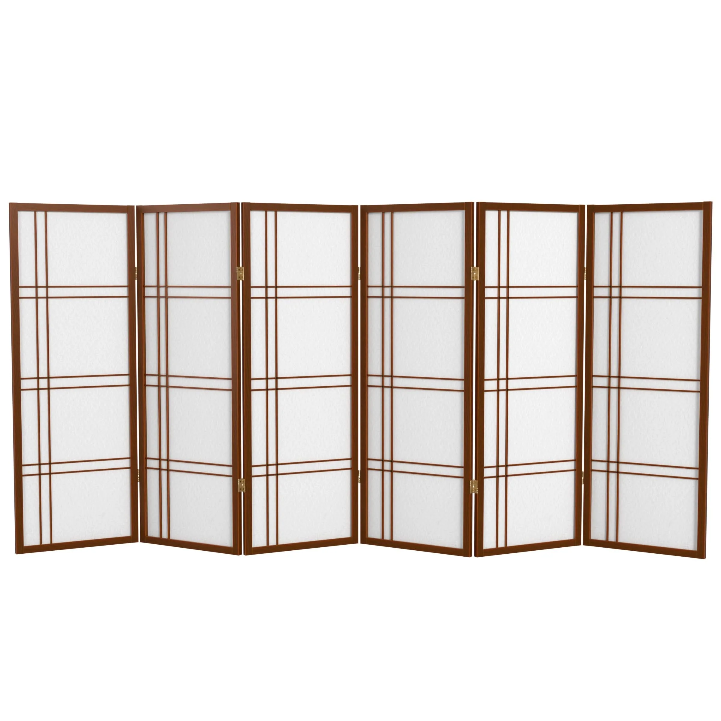 4 ft. Short Double Cross Shoji Screen - Image 17