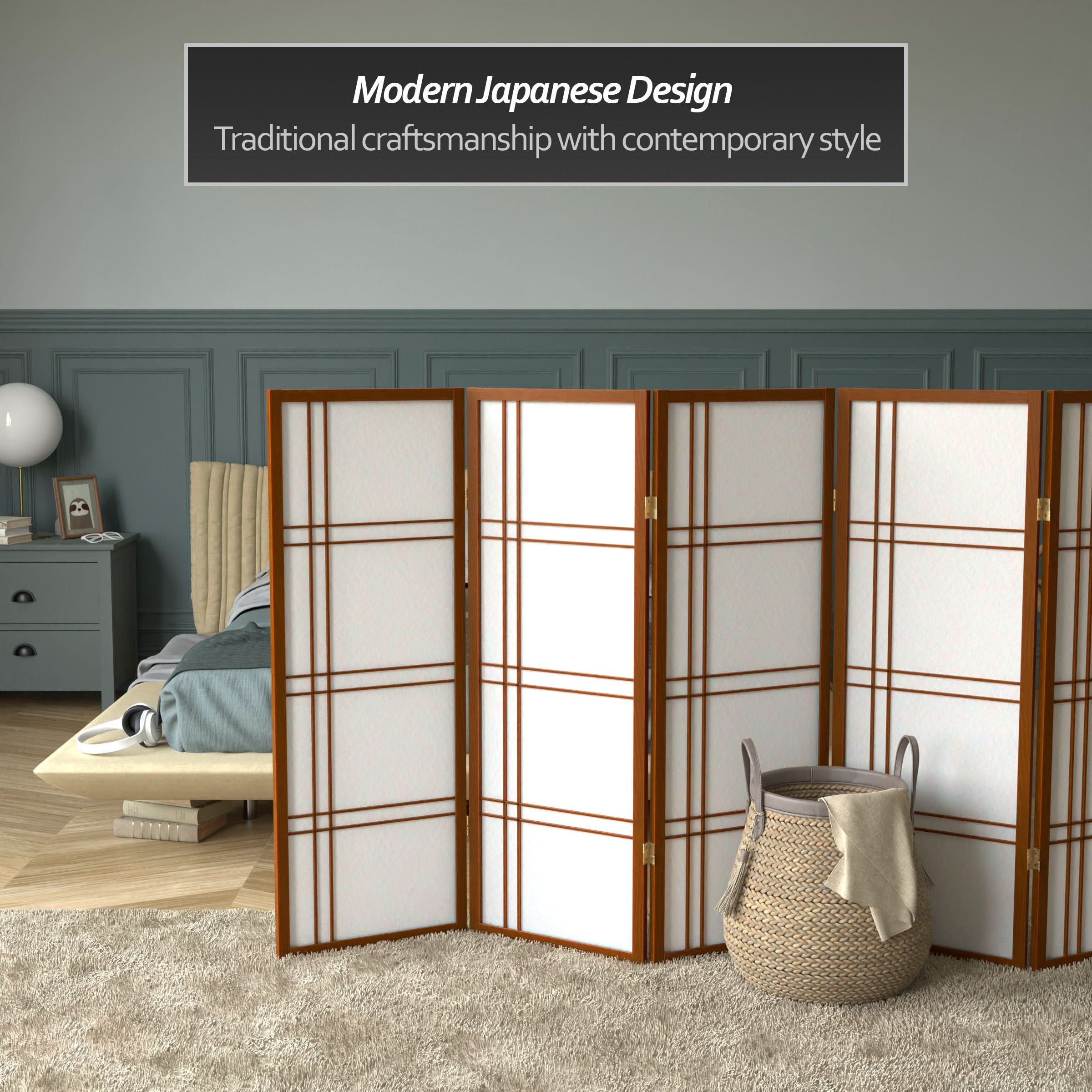4 ft. Short Double Cross Shoji Screen - Image 36