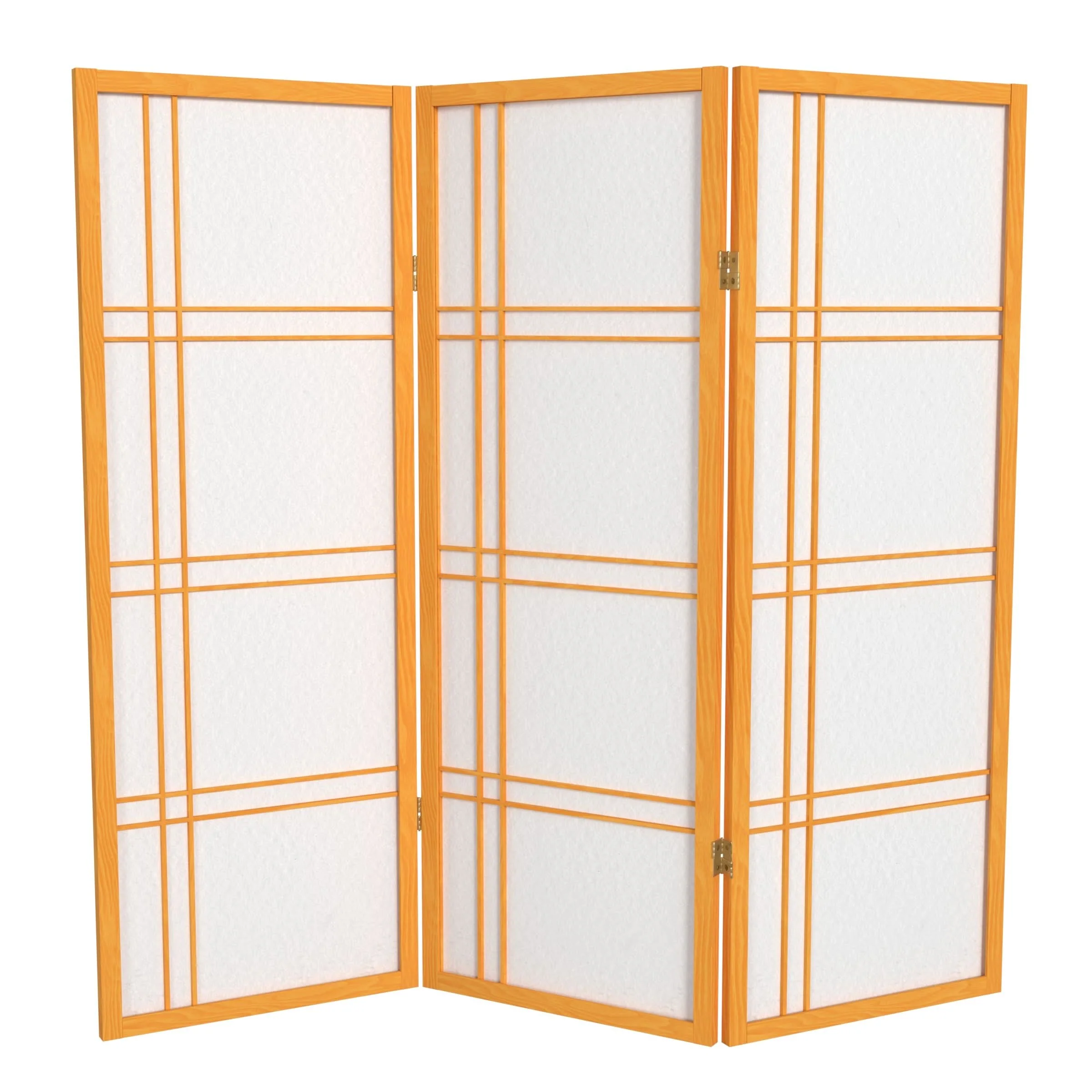 4 ft. Short Double Cross Shoji Screen - Image 5
