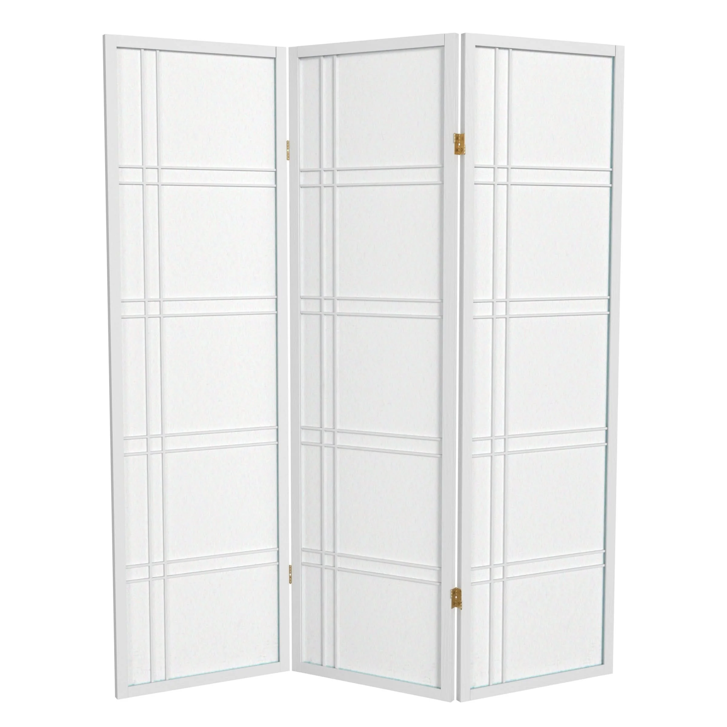5 ft. Tall Double Cross Shoji Screen - Image 21