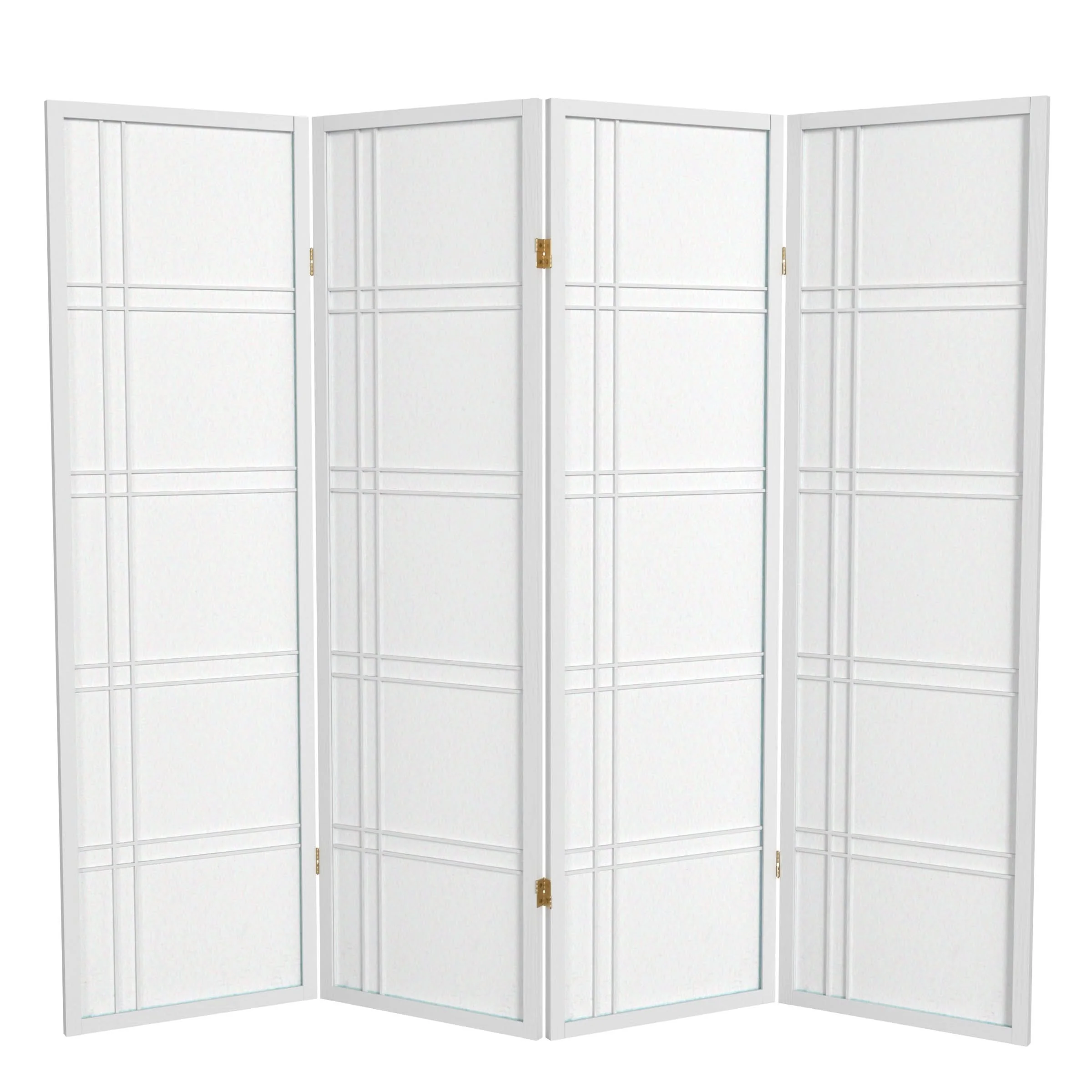 5 ft. Tall Double Cross Shoji Screen - Image 22