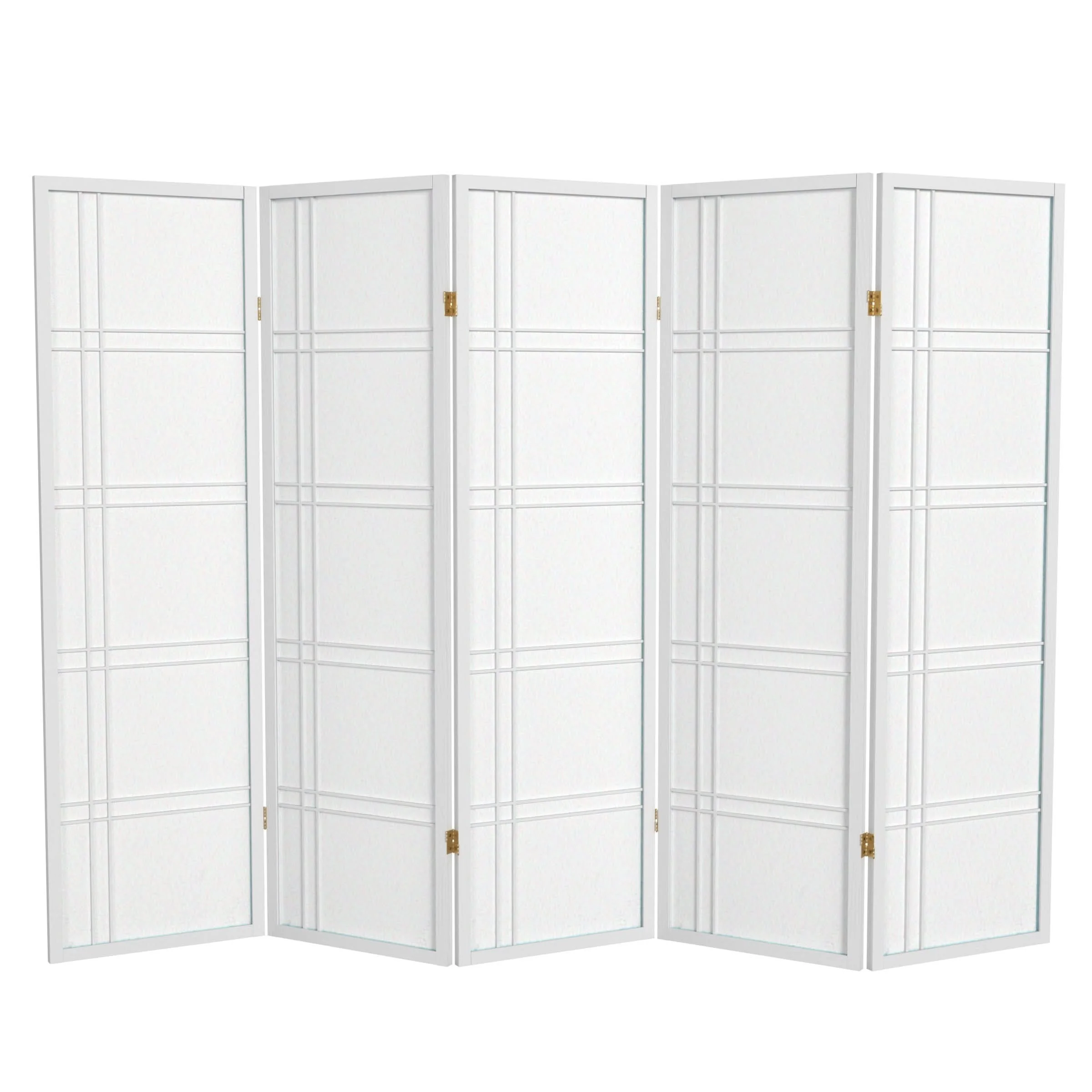 5 ft. Tall Double Cross Shoji Screen - Image 23
