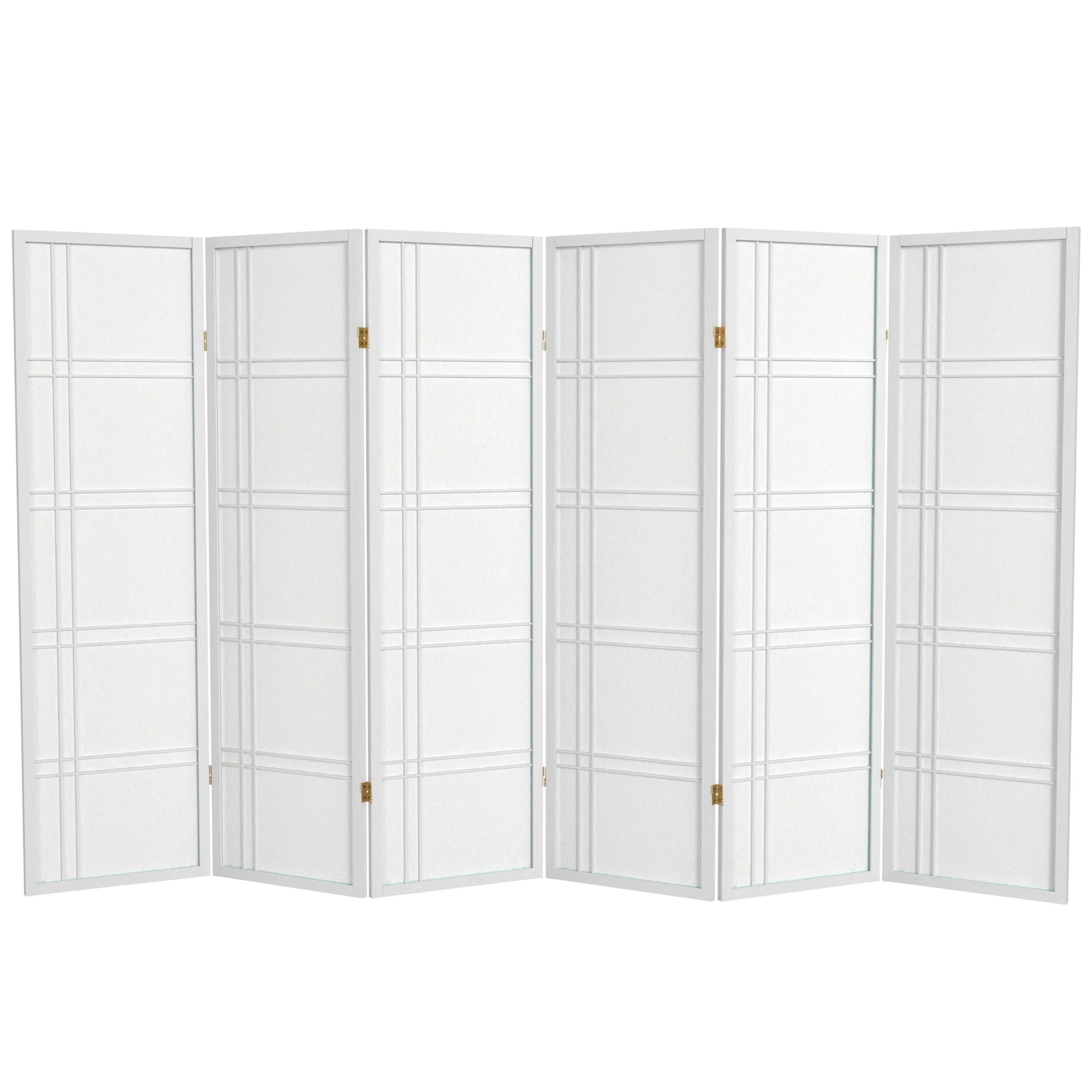 5 ft. Tall Double Cross Shoji Screen - Image 24