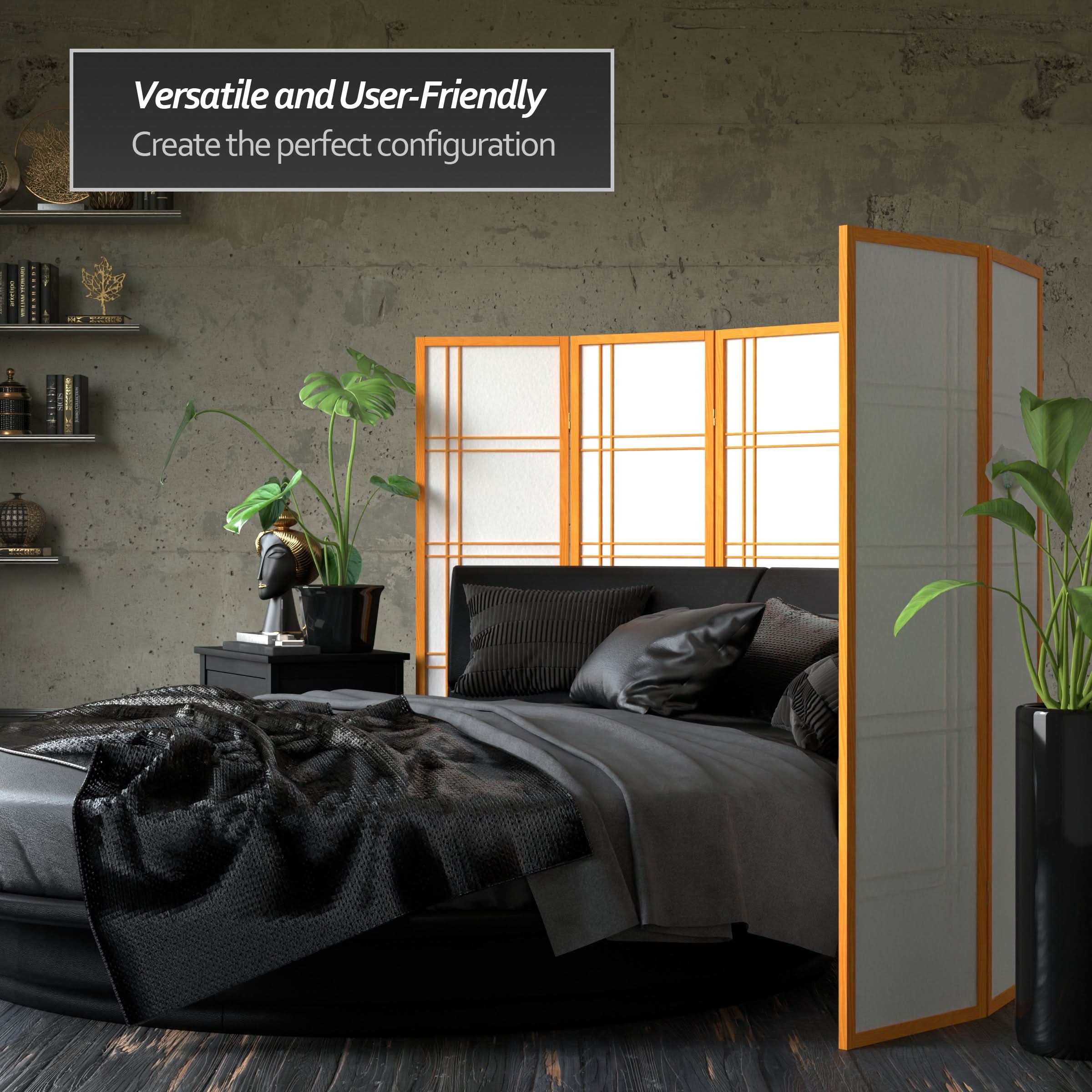 5 ft. Tall Double Cross Shoji Screen - Image 53