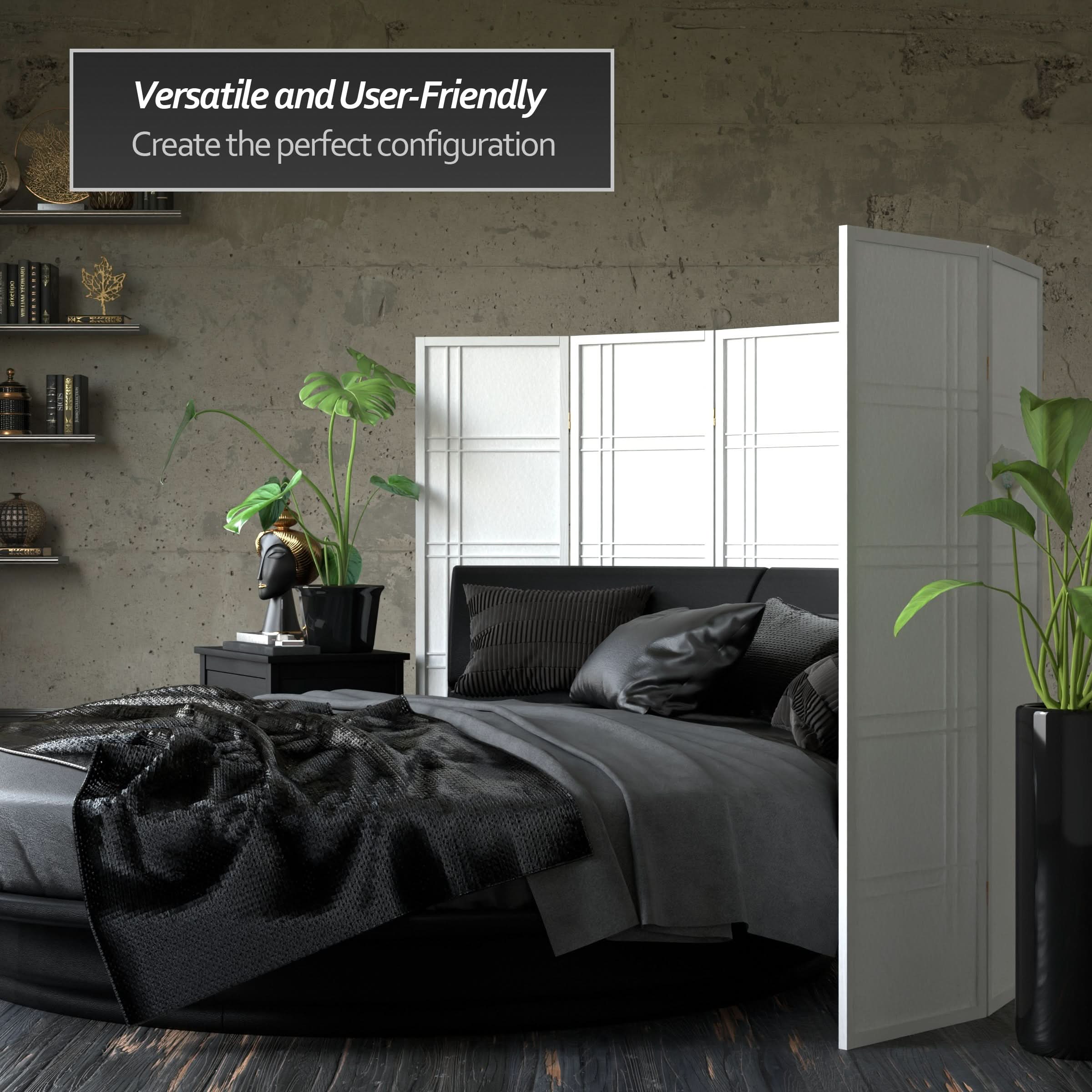 5 ft. Tall Double Cross Shoji Screen - Image 70