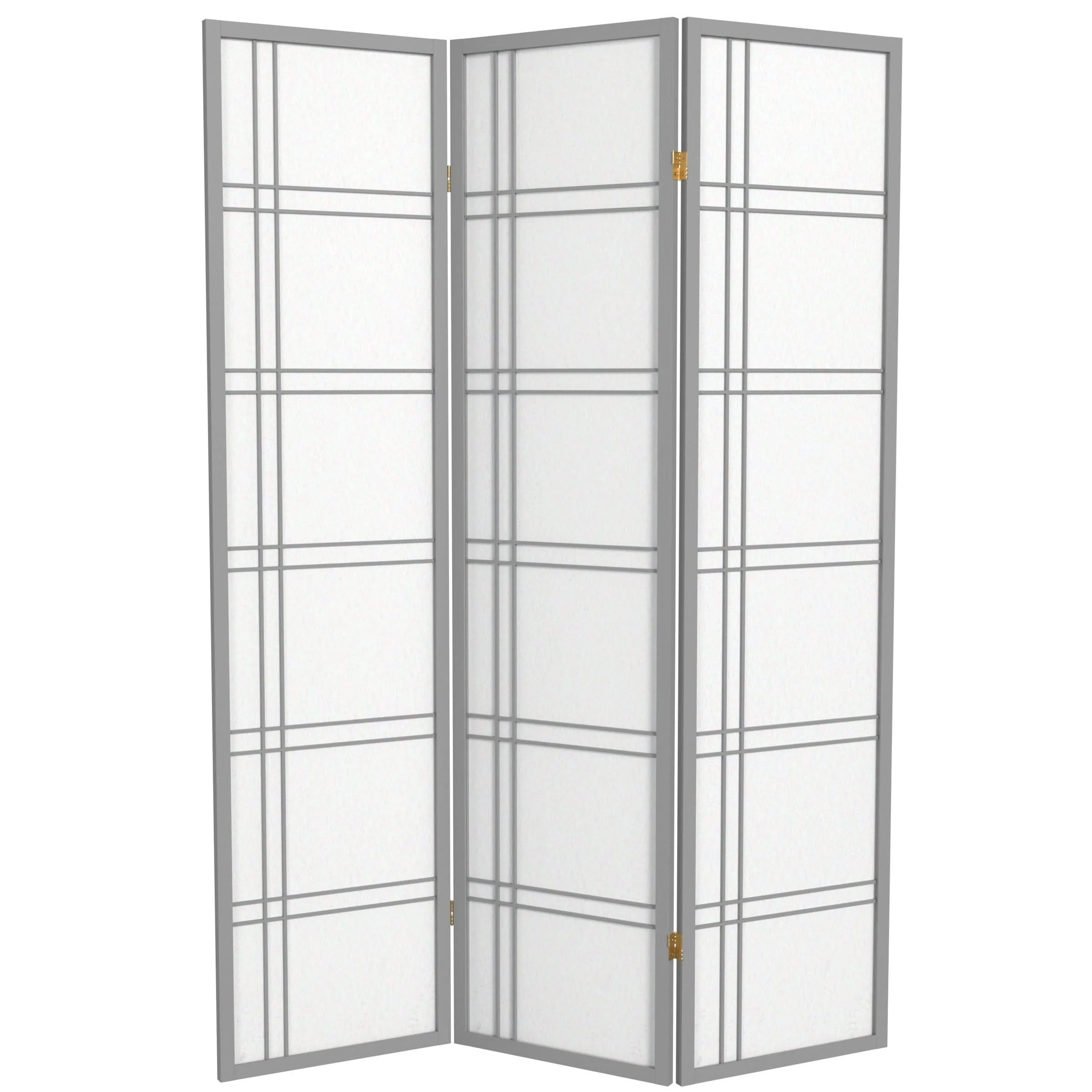 6 ft. Tall Double Cross Shoji Screen - Image 10