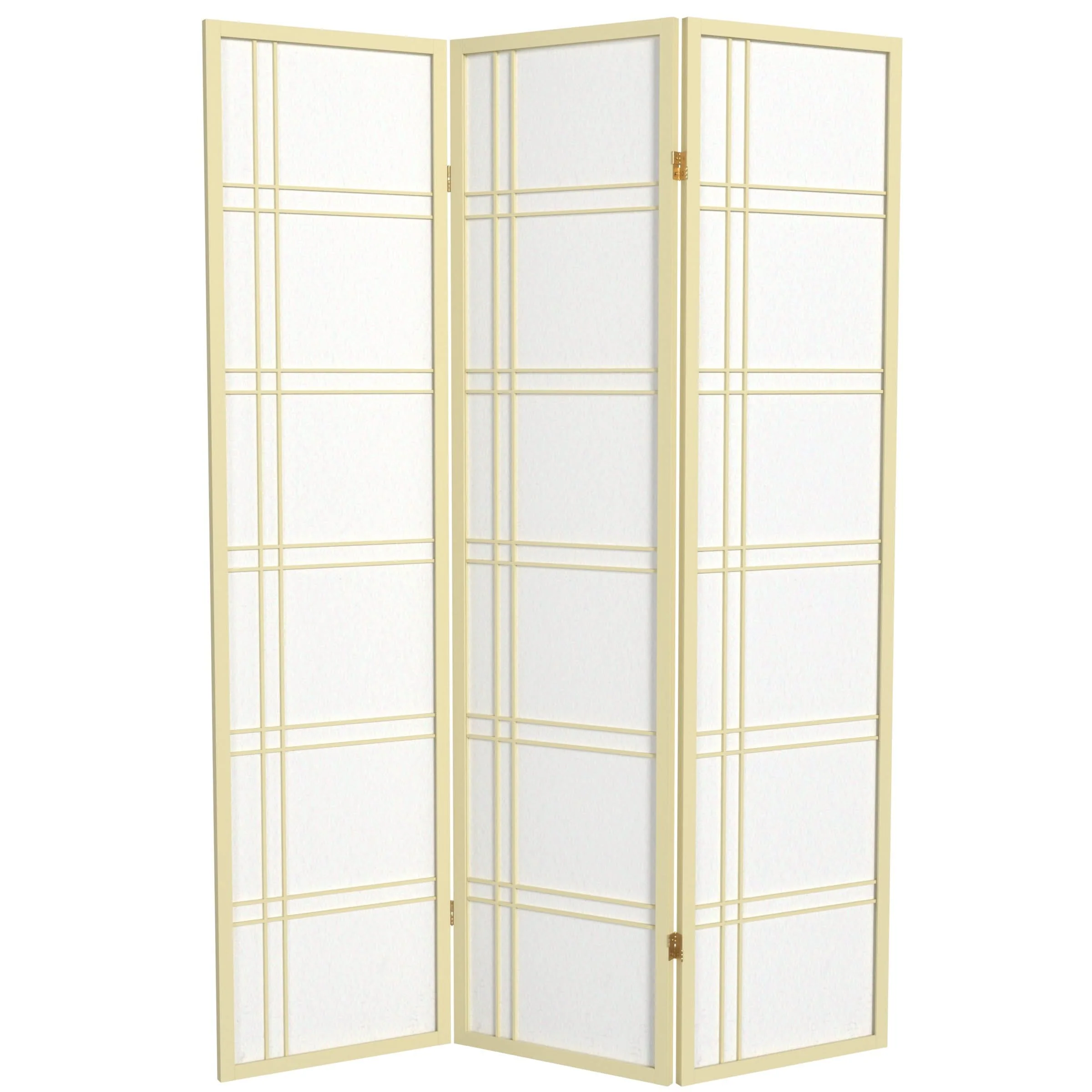 6 ft. Tall Double Cross Shoji Screen - Image 19