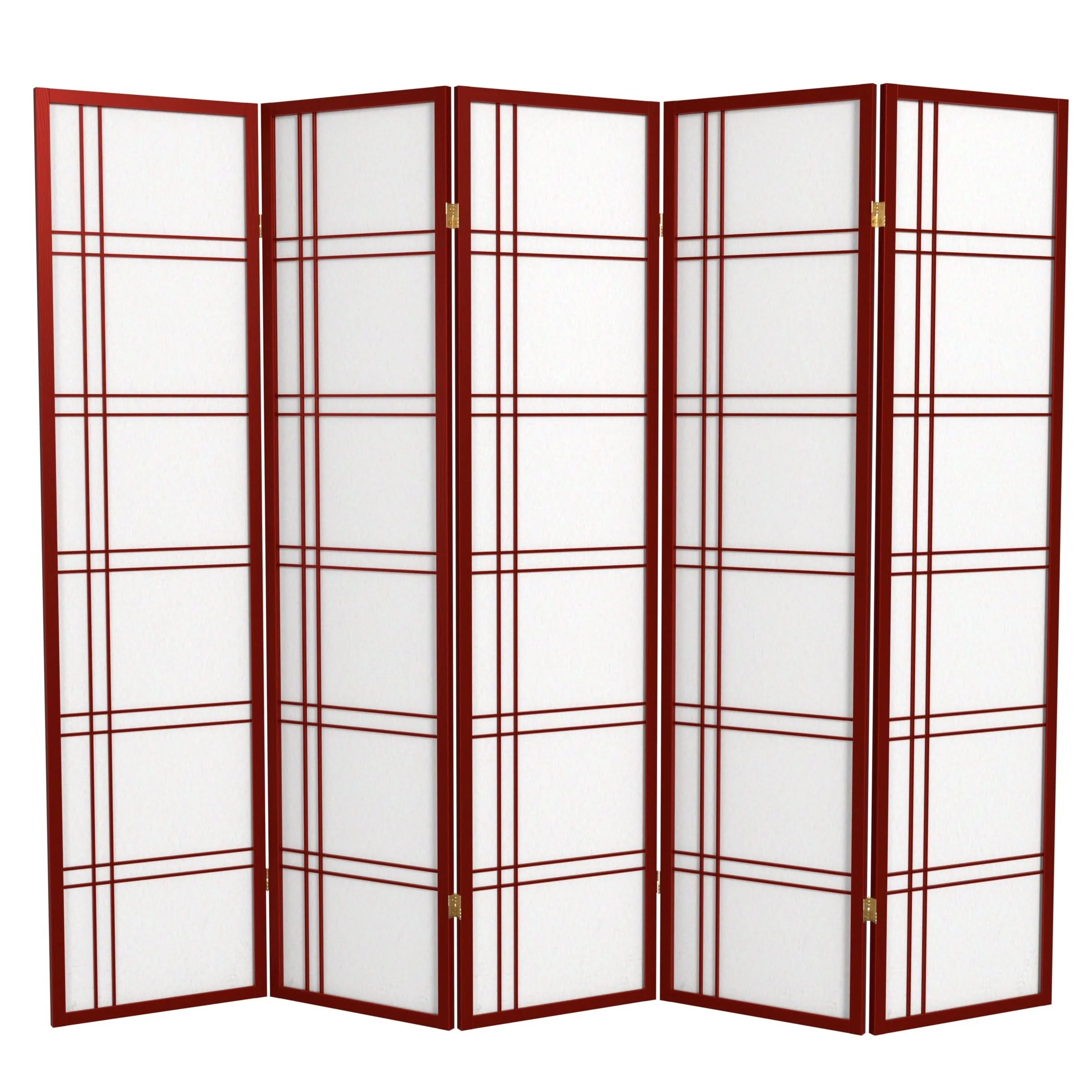 6 ft. Tall Double Cross Shoji Screen - Image 30