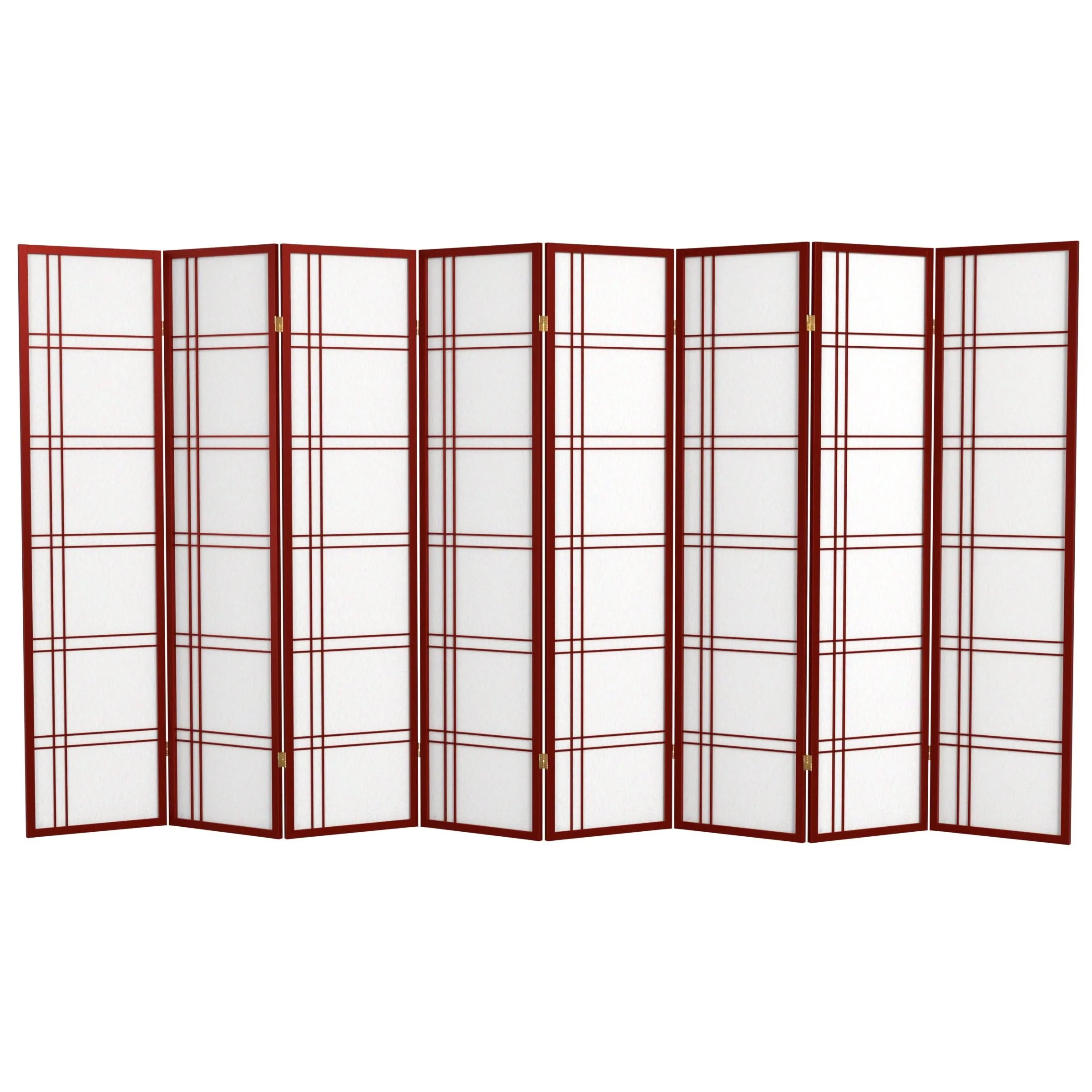 6 ft. Tall Double Cross Shoji Screen - Image 32