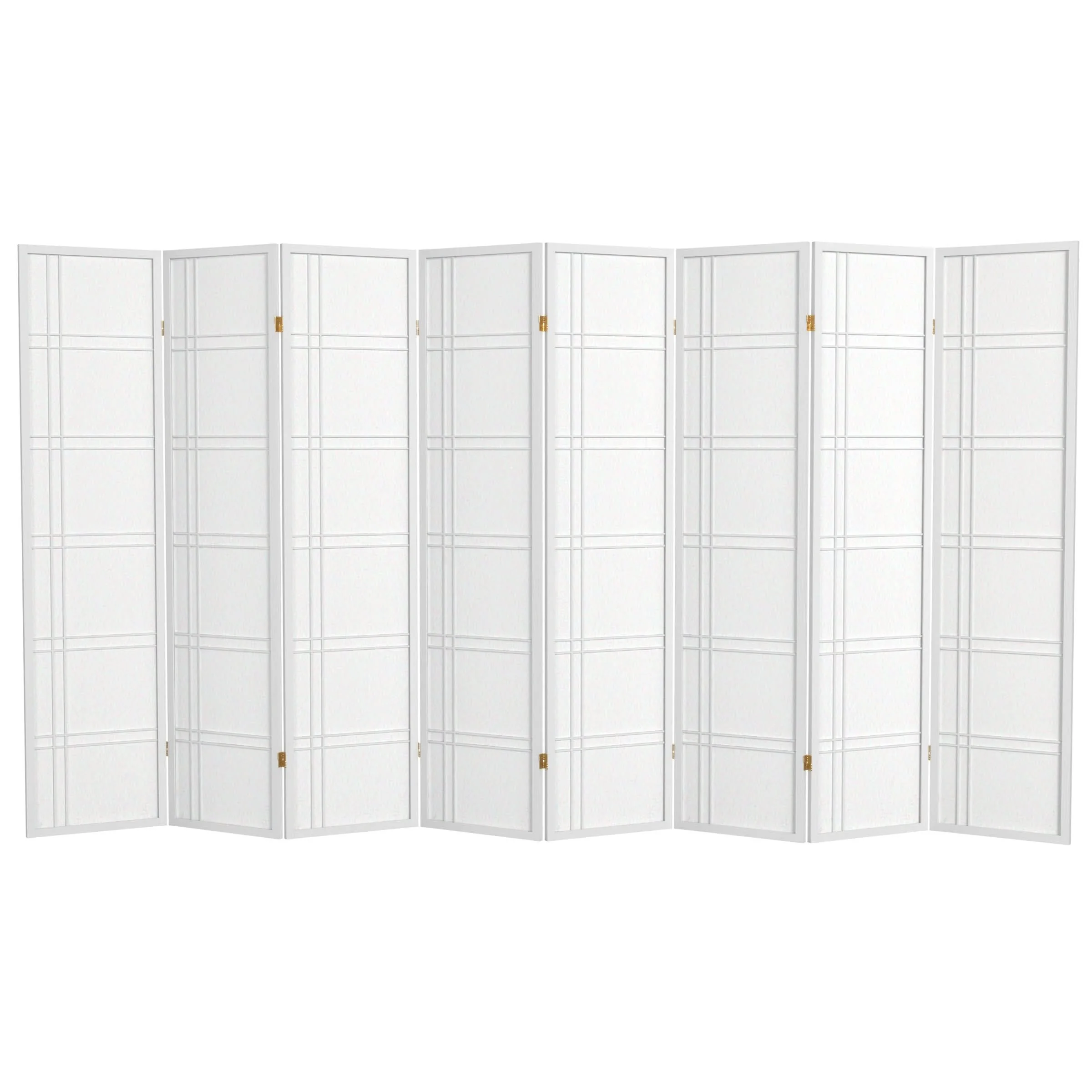 6 ft. Tall Double Cross Shoji Screen - Image 42