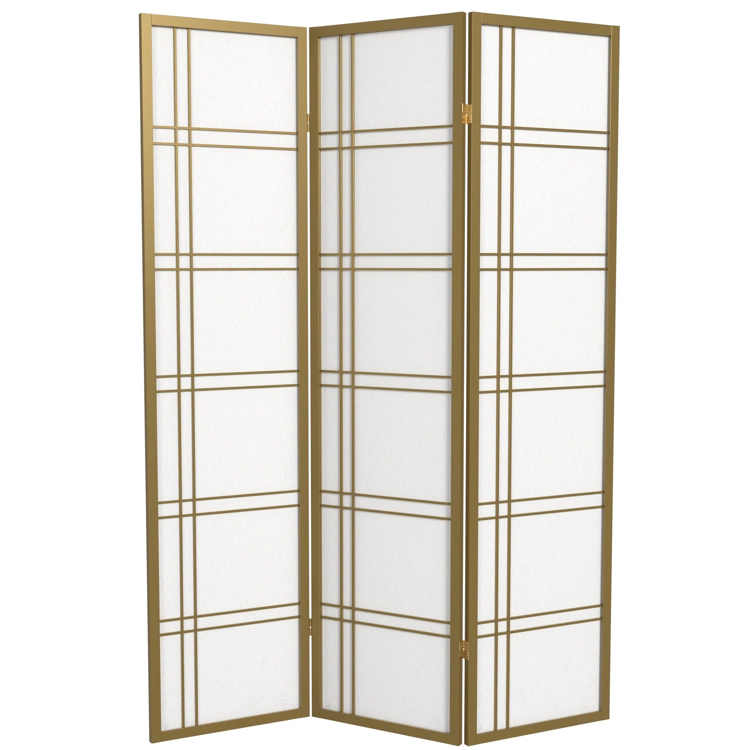 6 ft. Tall Double Cross Shoji Screen - Image 6