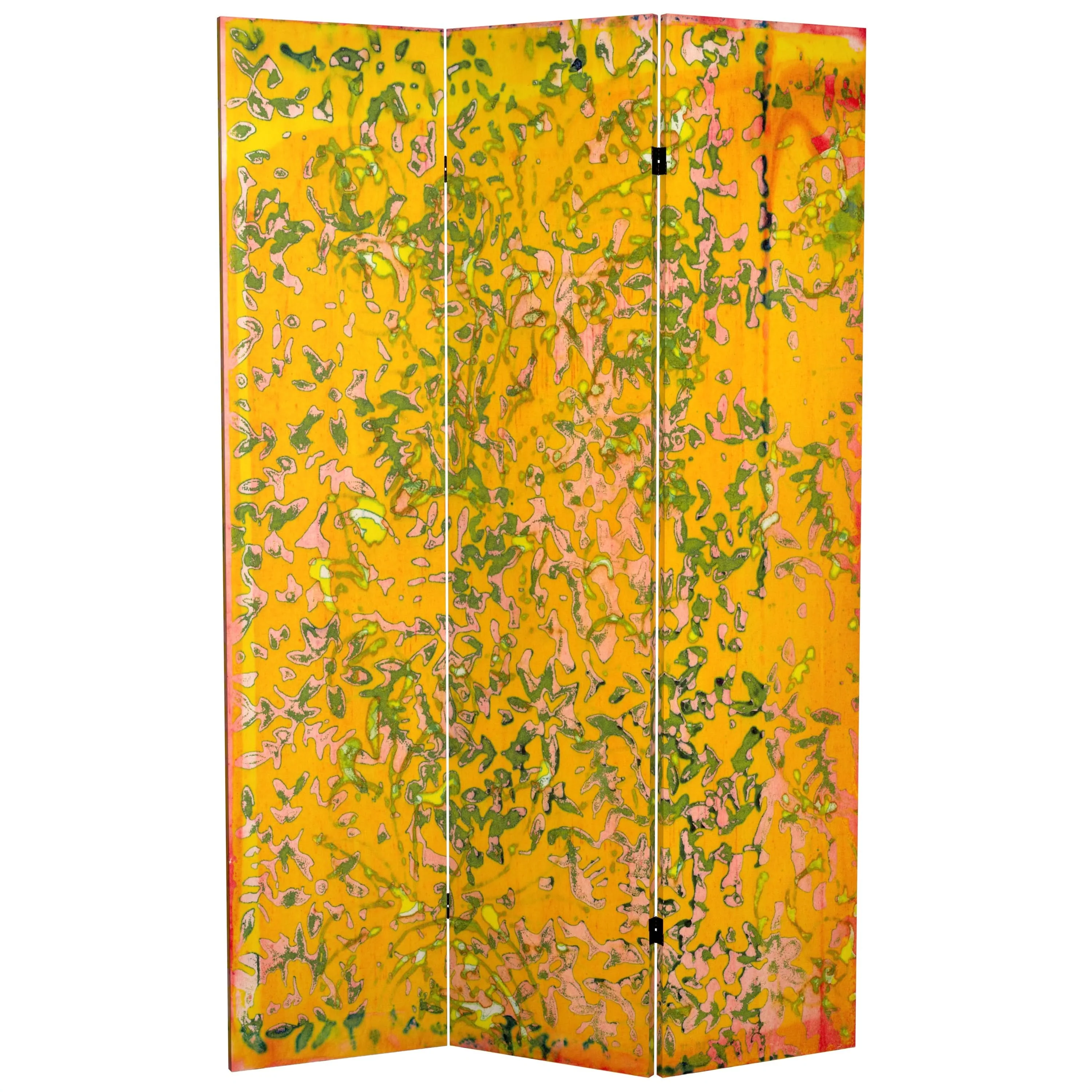 6 ft. Tall Double Sided Ivy Canvas Room Divider