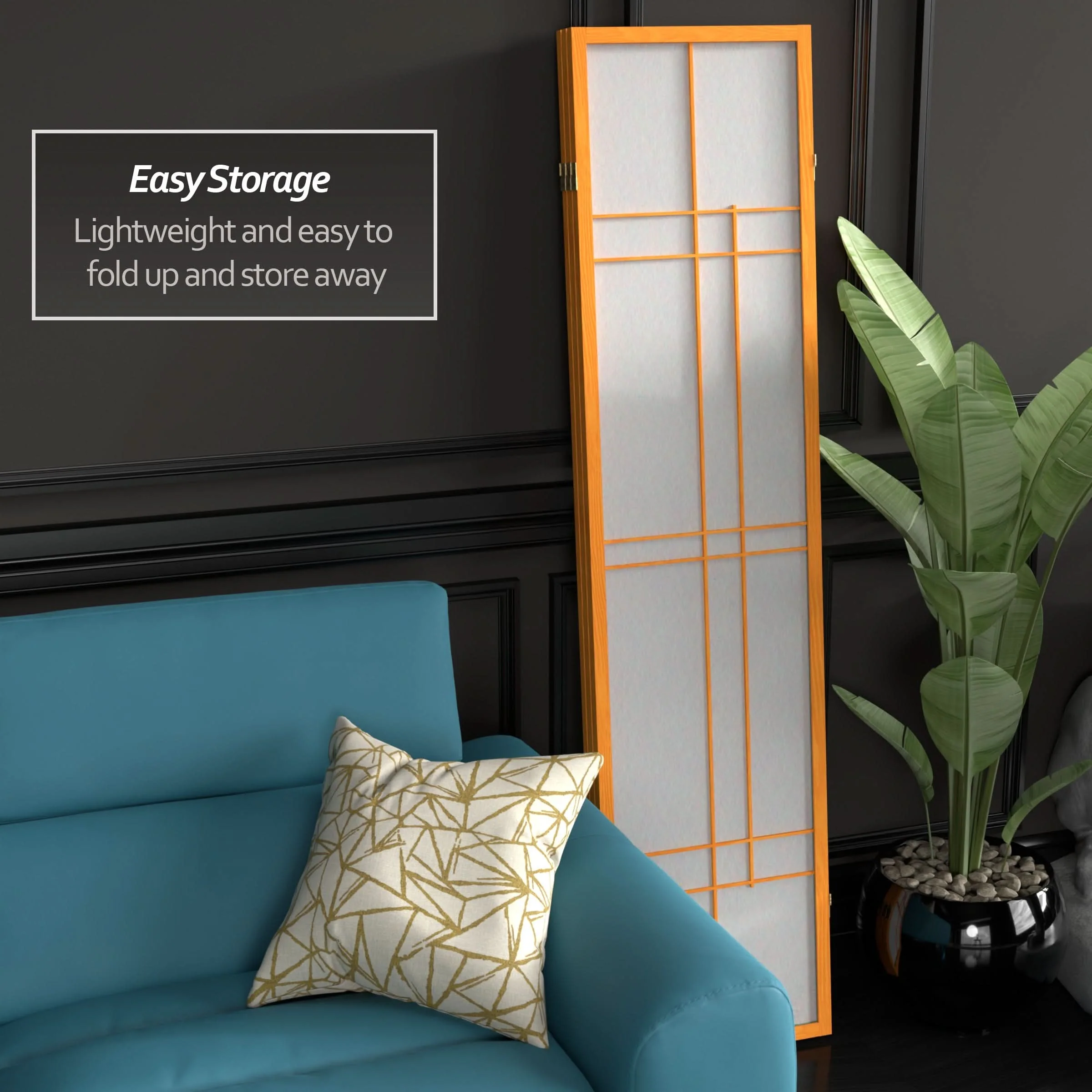 6 ft. Tall Etudes Shoji Screen - Image 58