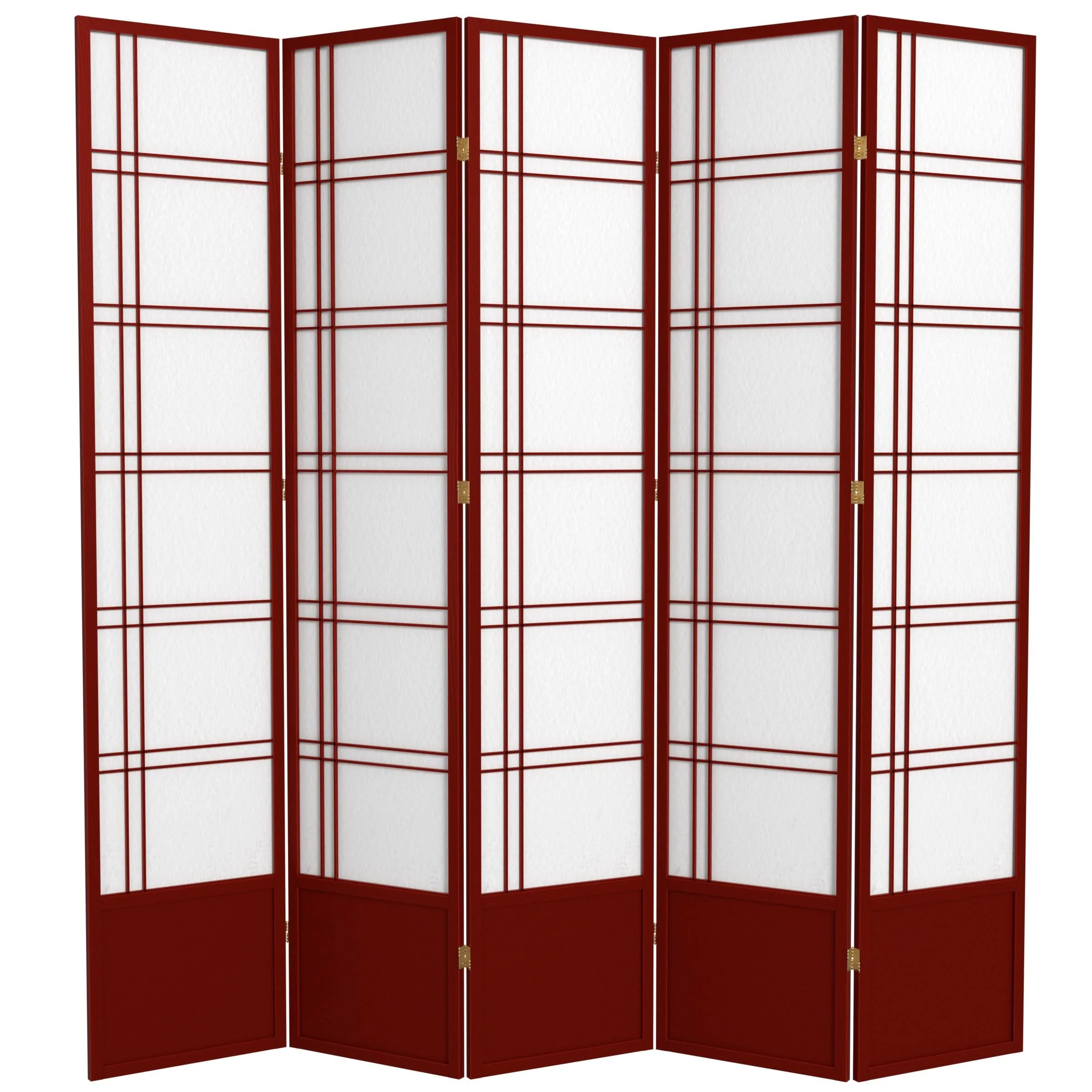 7 ft. Tall Double Cross Shoji Screen - Image 15