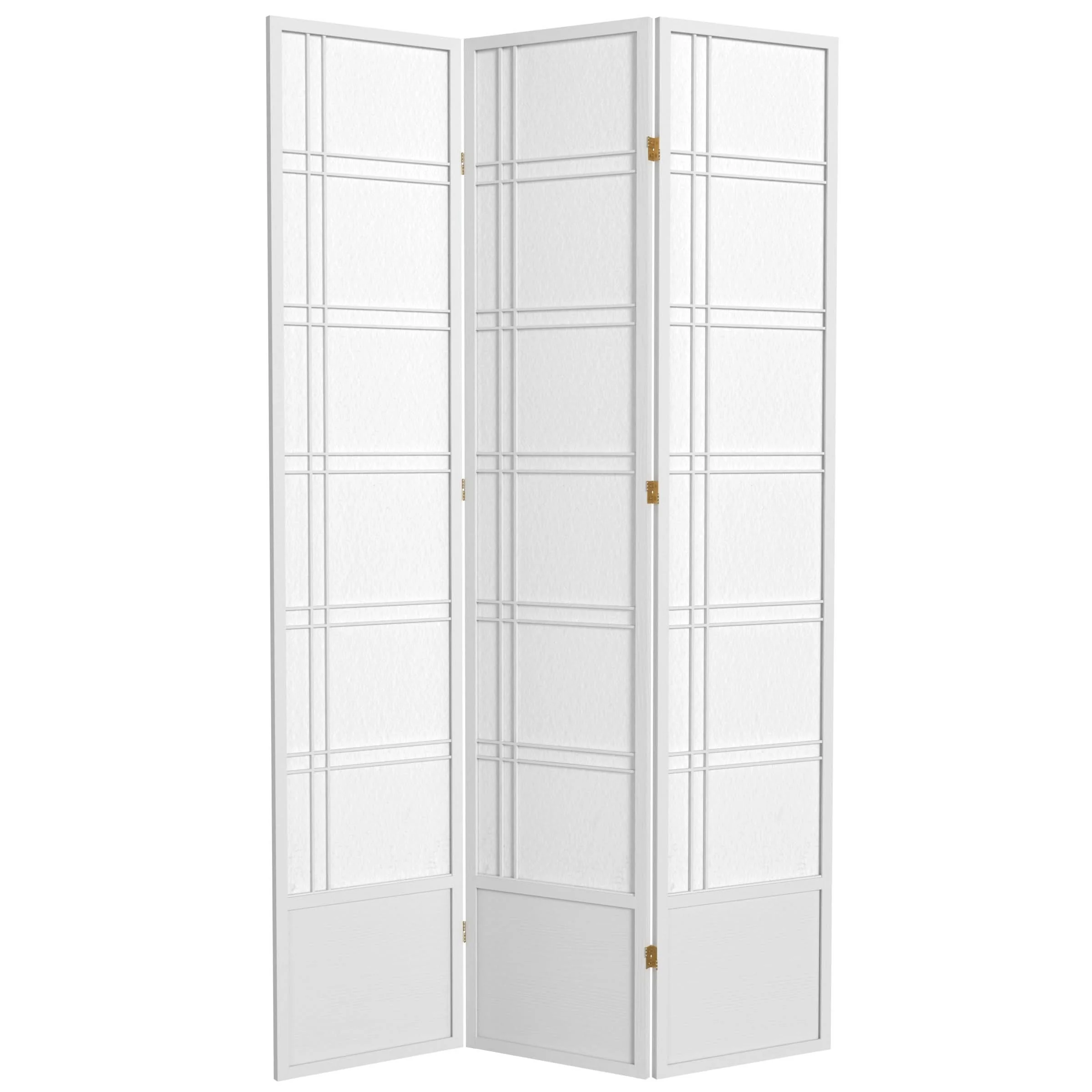 7 ft. Tall Double Cross Shoji Screen - Image 21