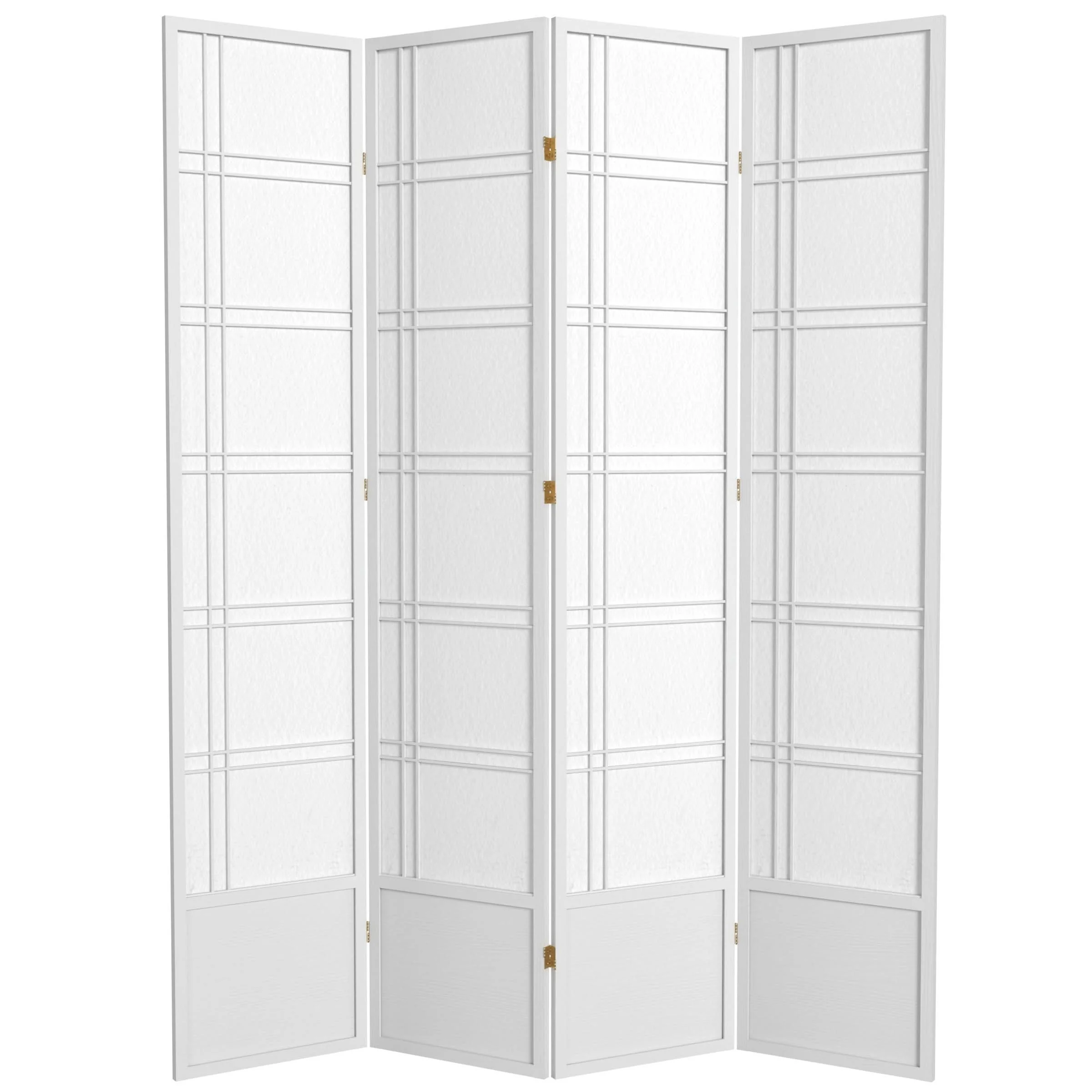 7 ft. Tall Double Cross Shoji Screen - Image 22