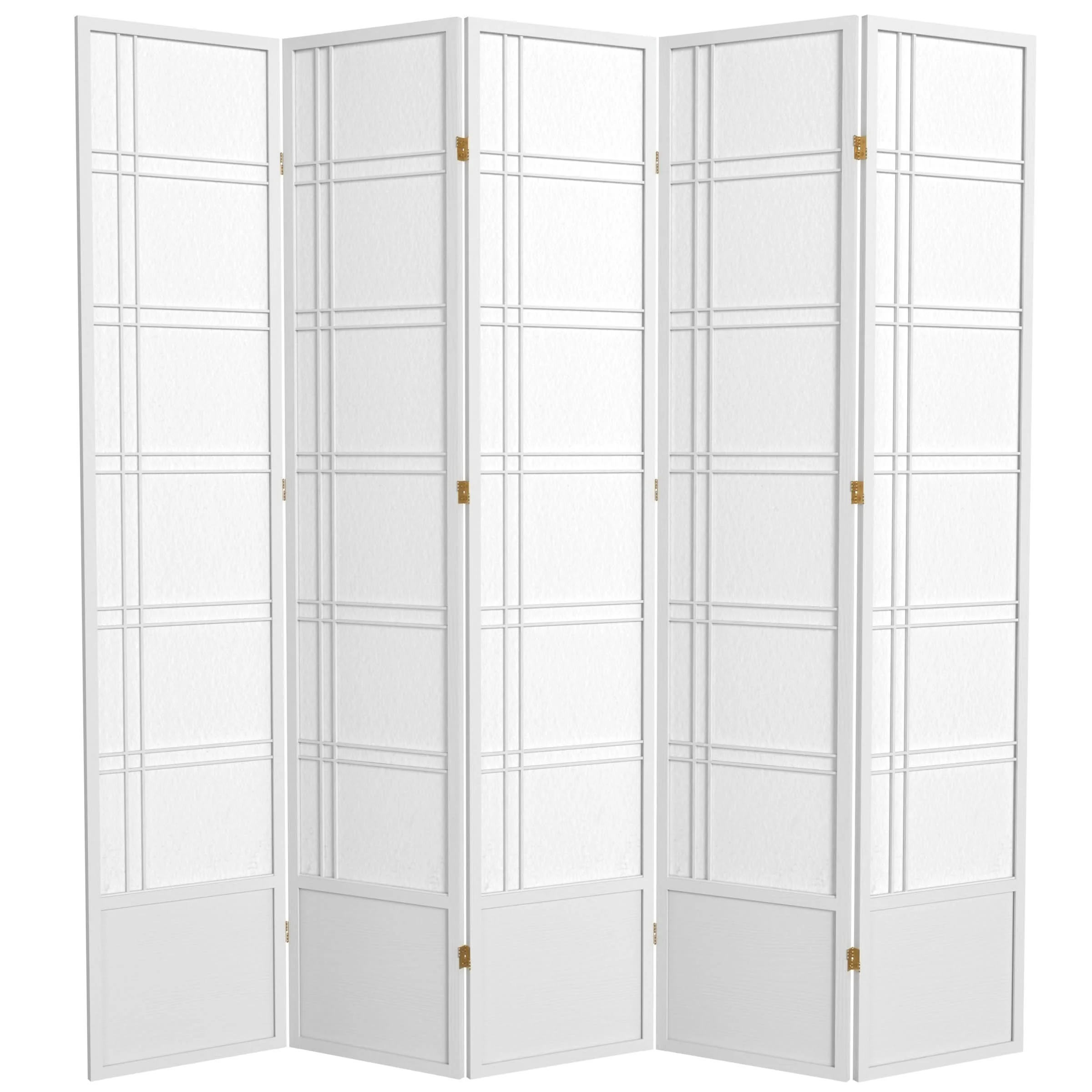 7 ft. Tall Double Cross Shoji Screen - Image 23