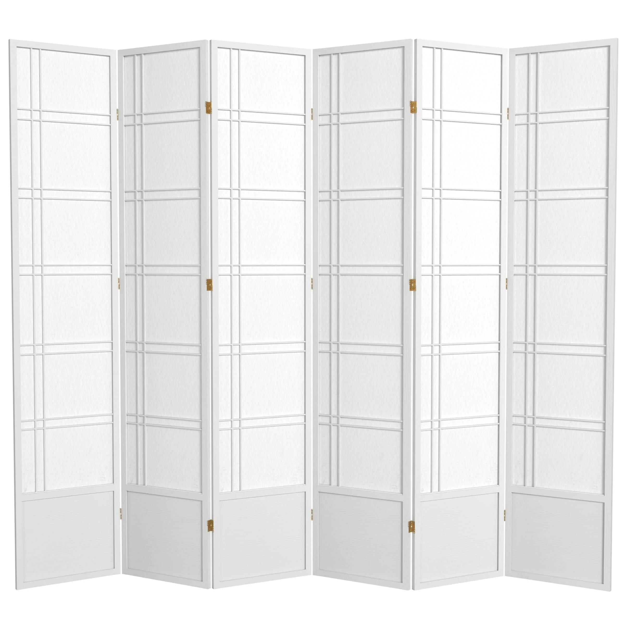 7 ft. Tall Double Cross Shoji Screen - Image 24