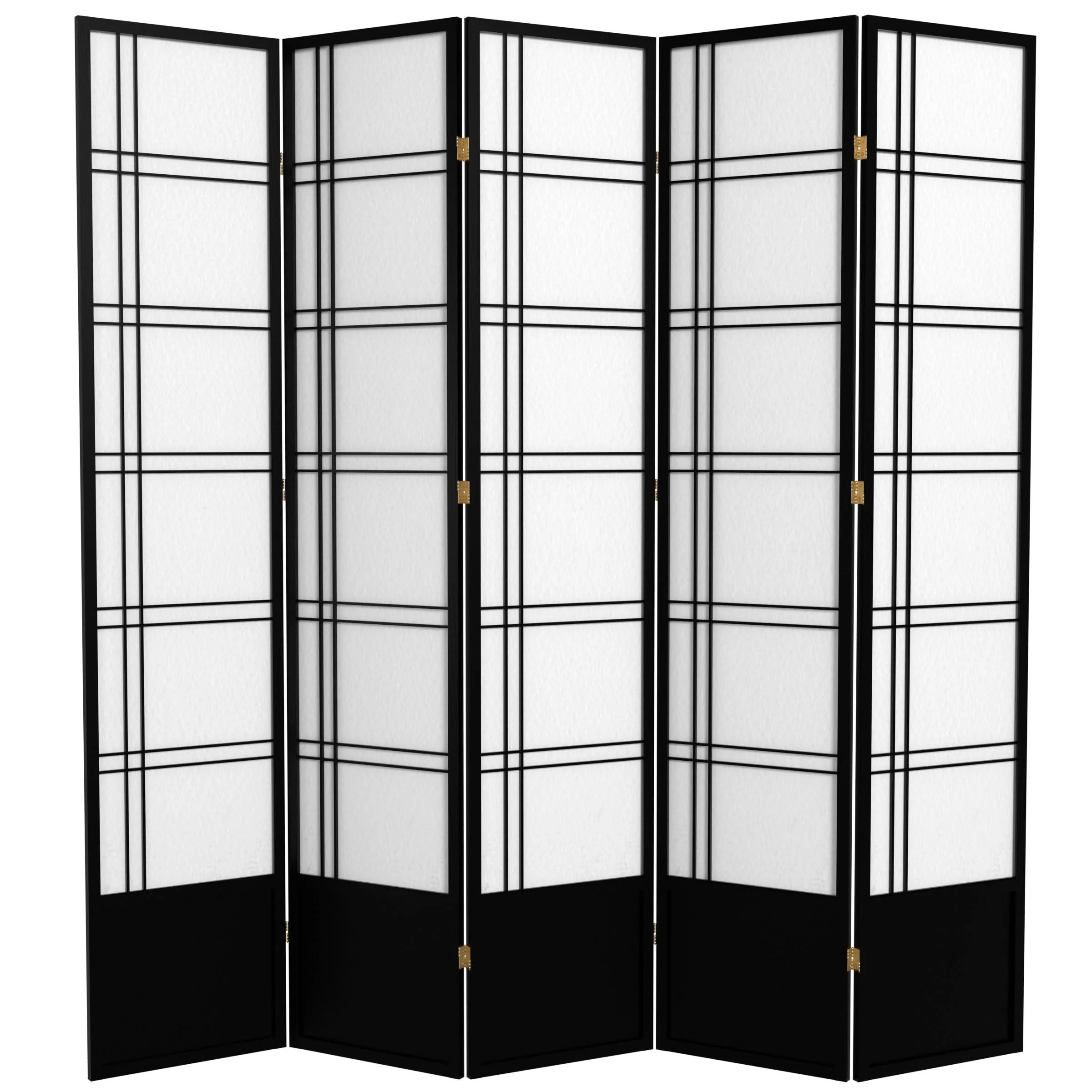 7 ft. Tall Double Cross Shoji Screen - Image 3