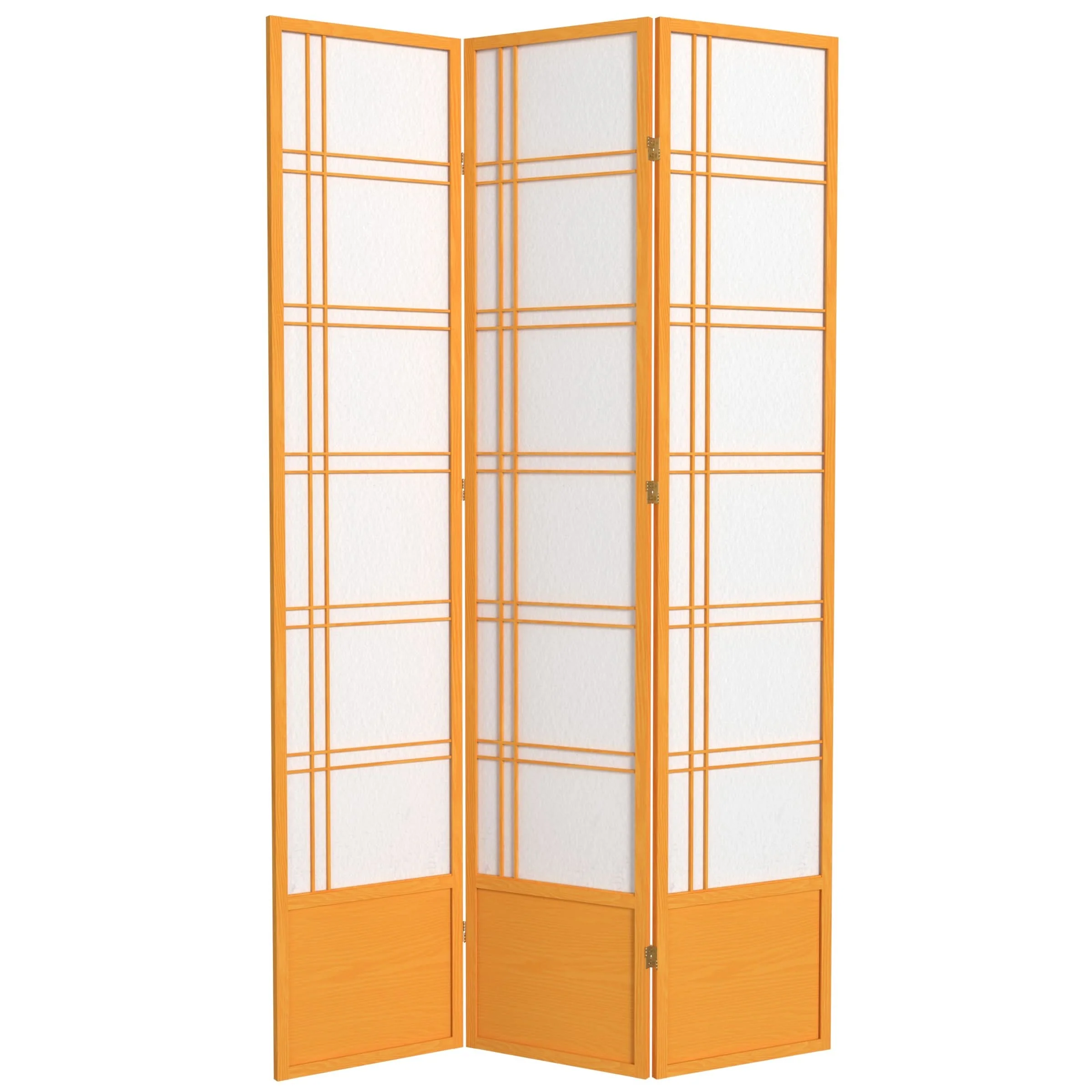 7 ft. Tall Double Cross Shoji Screen - Image 5