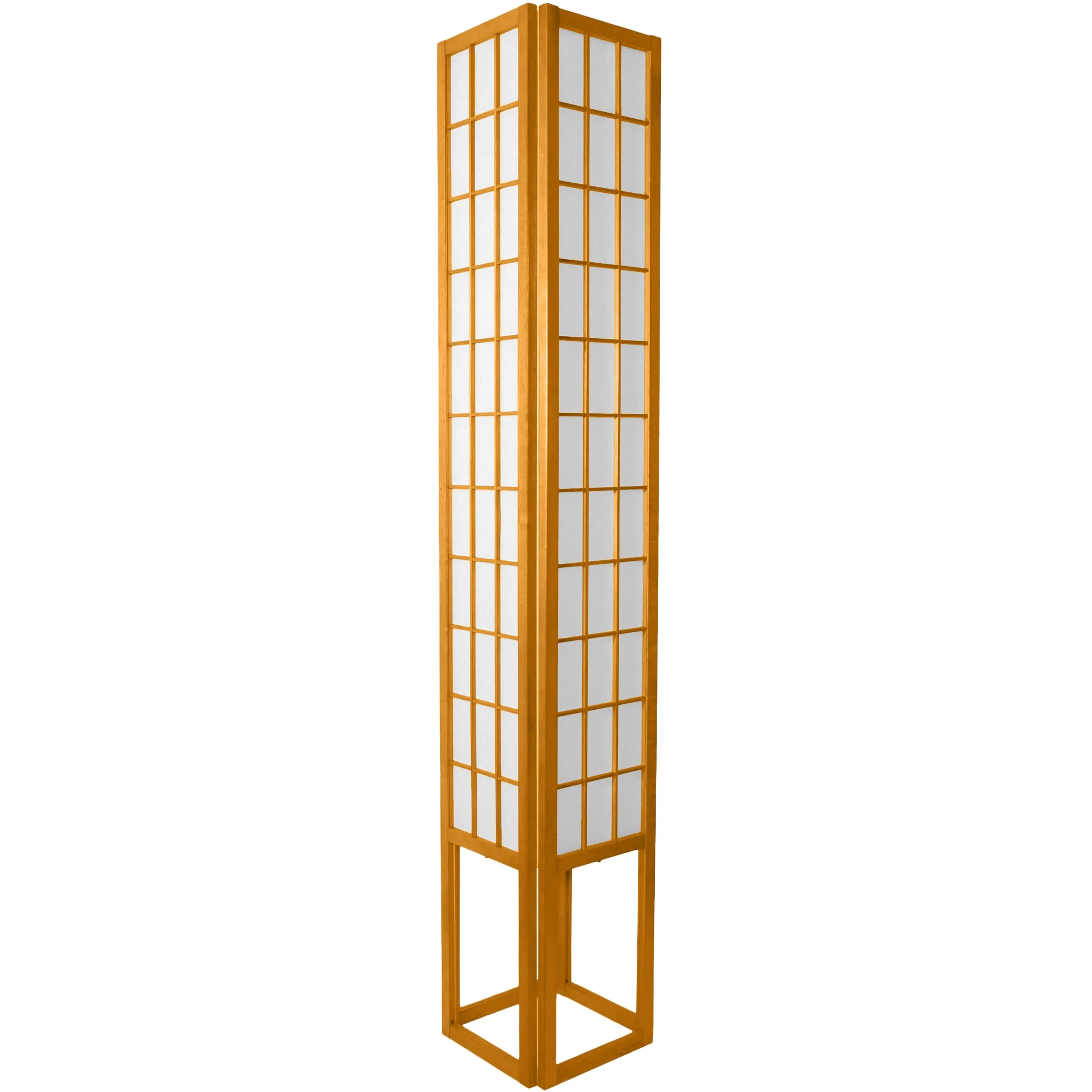 72" Window Pane Shoji Lamp - Image 2
