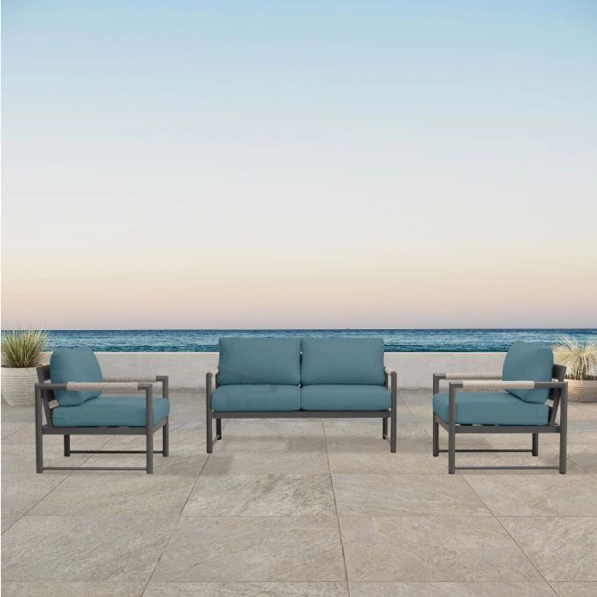 Alto 3 Piece Loveseat Set - Image 16