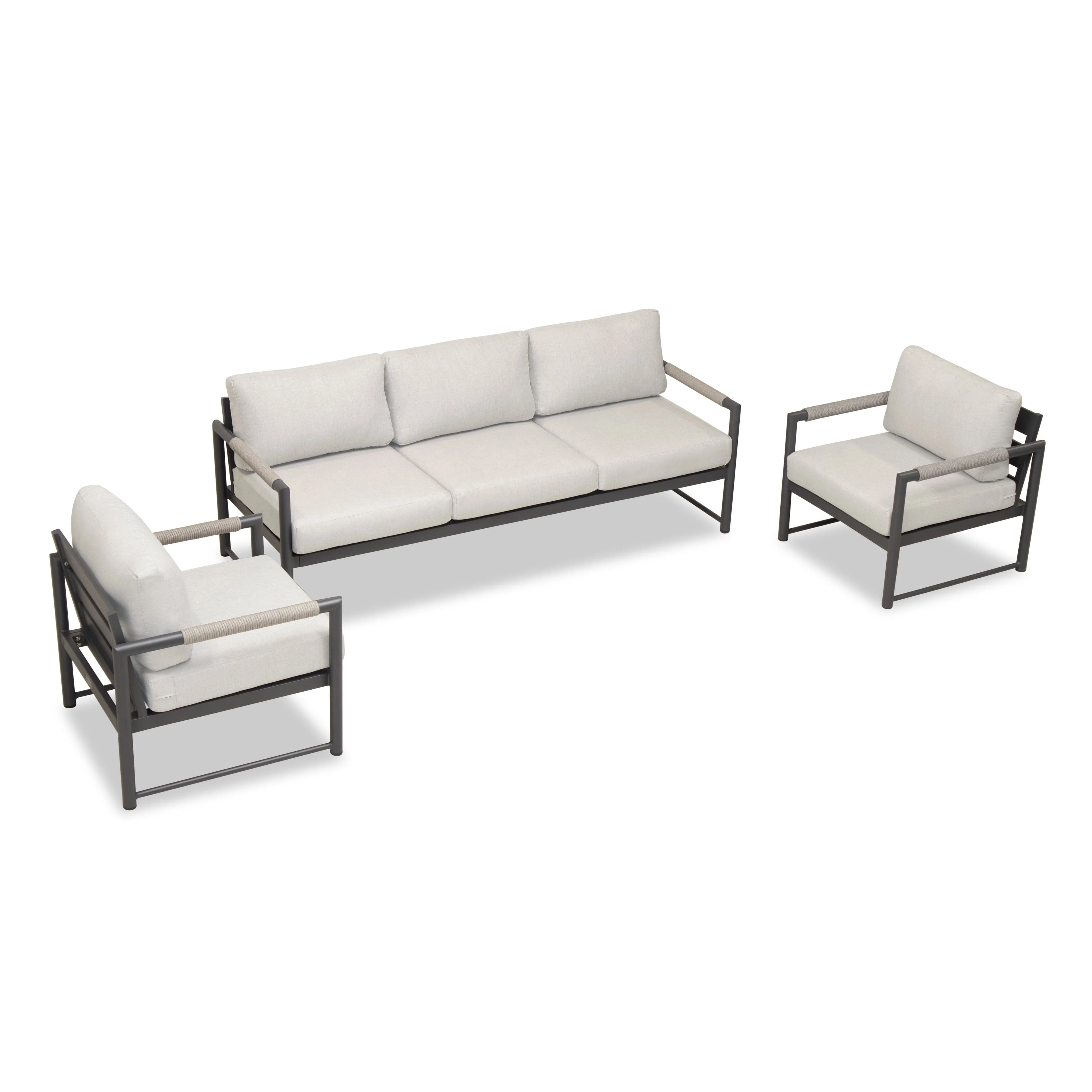 Alto 3 Piece Sofa Club Chair Set - Image 28