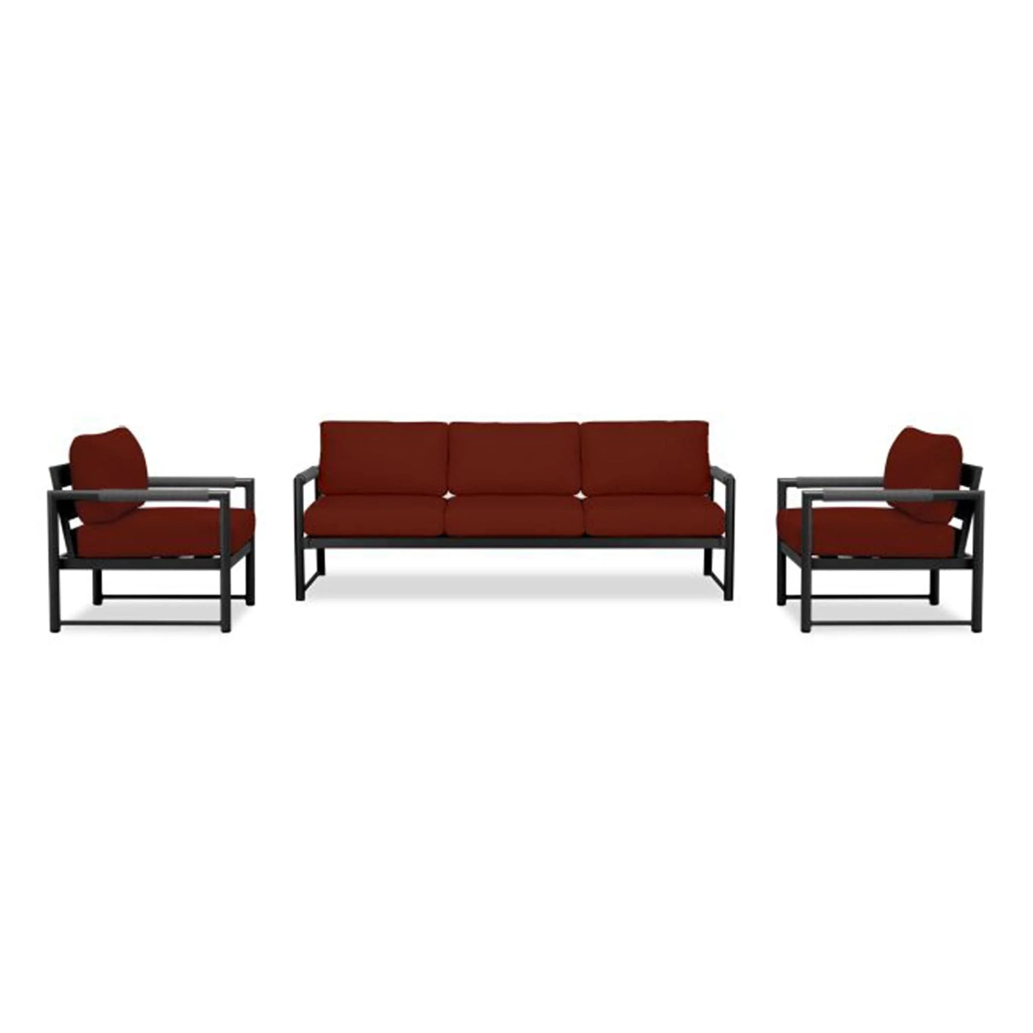 Alto 3 Piece Sofa Club Chair Set - Image 7