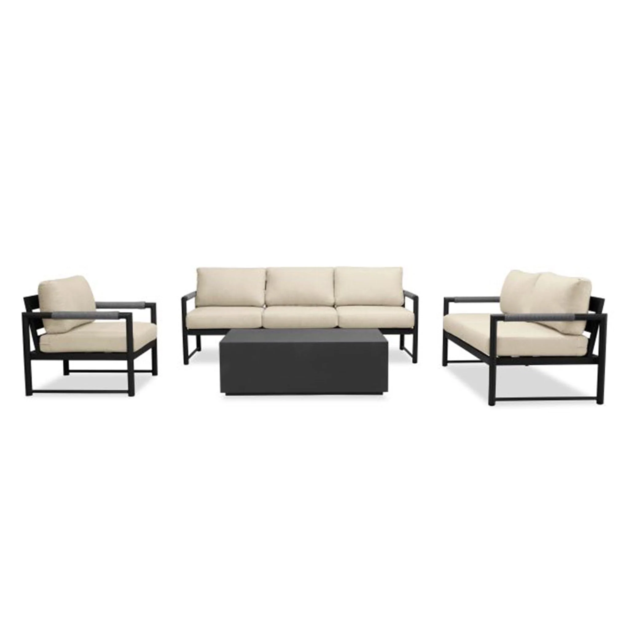 Alto 4 Piece Sofa Loveseat Set - Image 4
