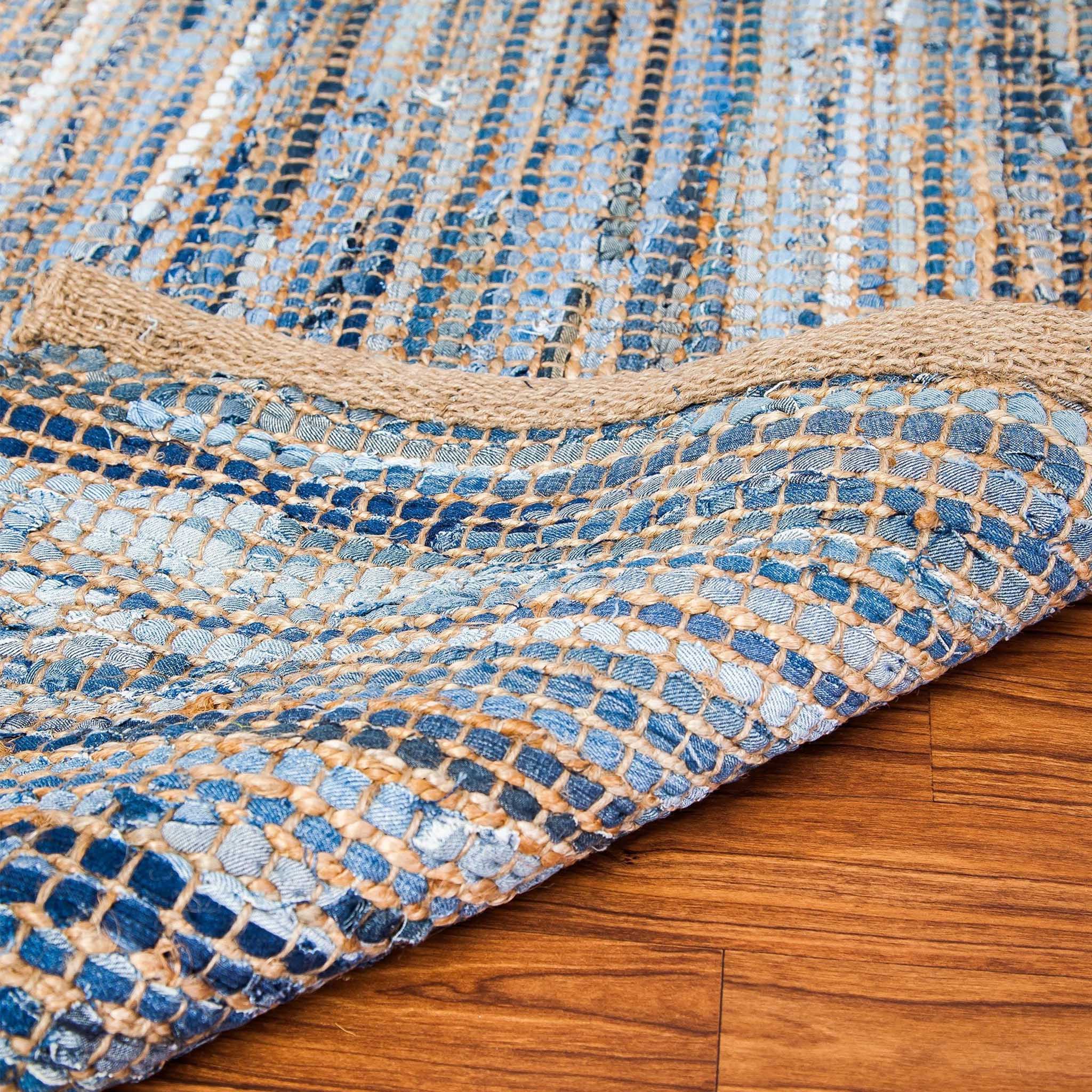 American Graffiti Denim & Jute Rug - Image 3