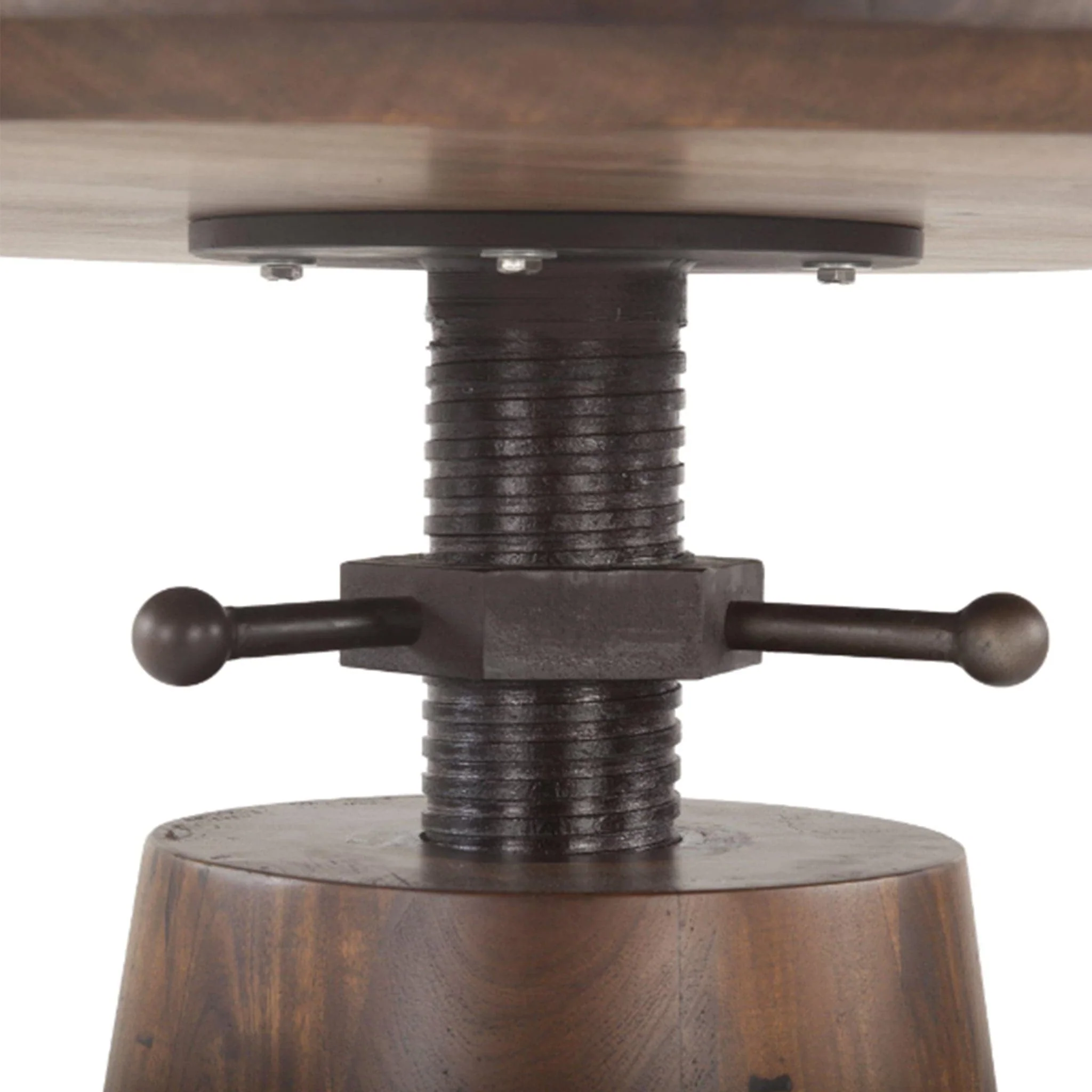 Amici Round Adjustable Dining Table - Image 2