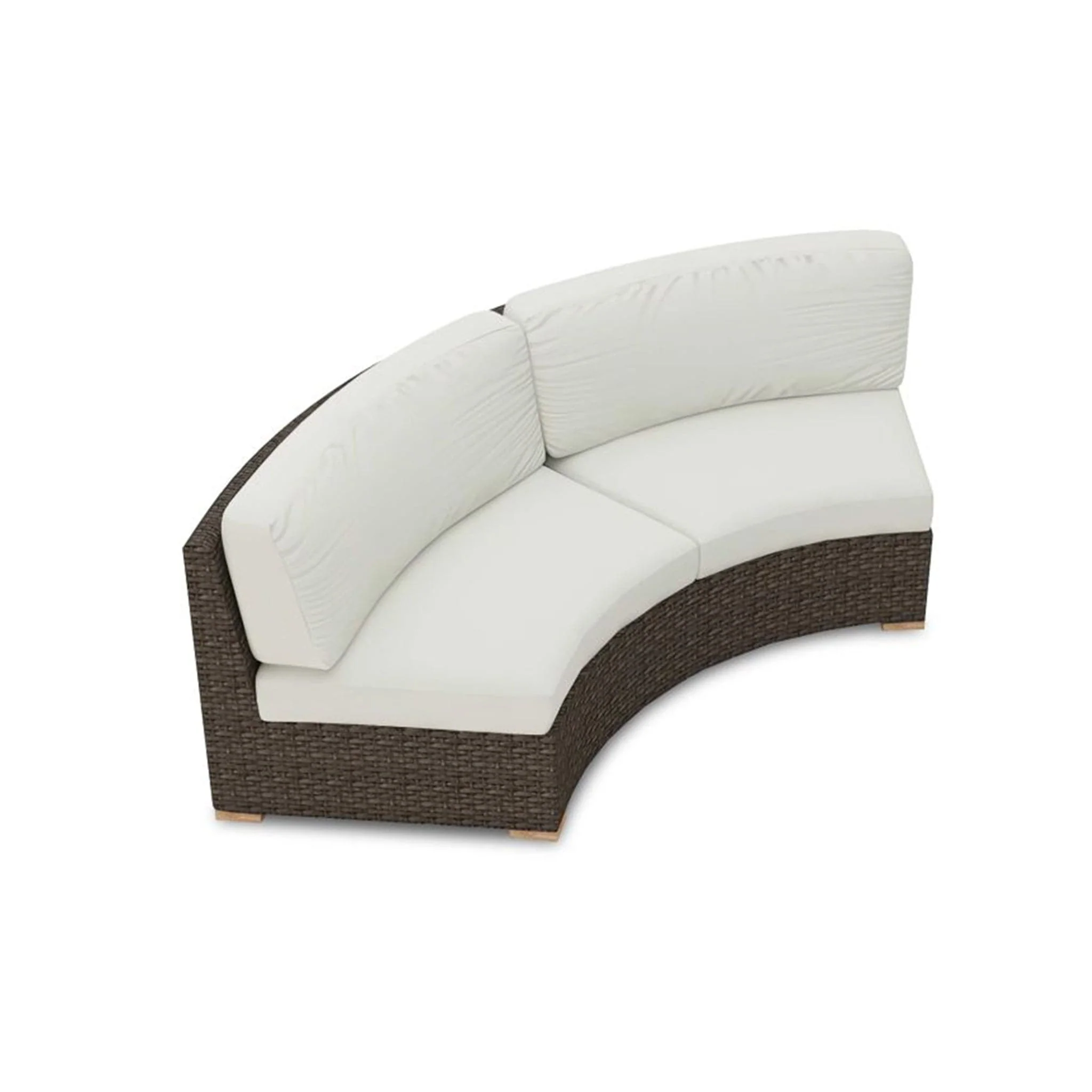 Arden Curved Loveseat - Image 3