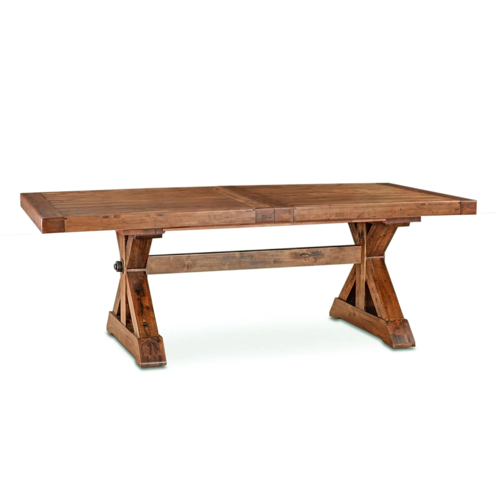 Aspen Birch Wood Extension Dining Table
