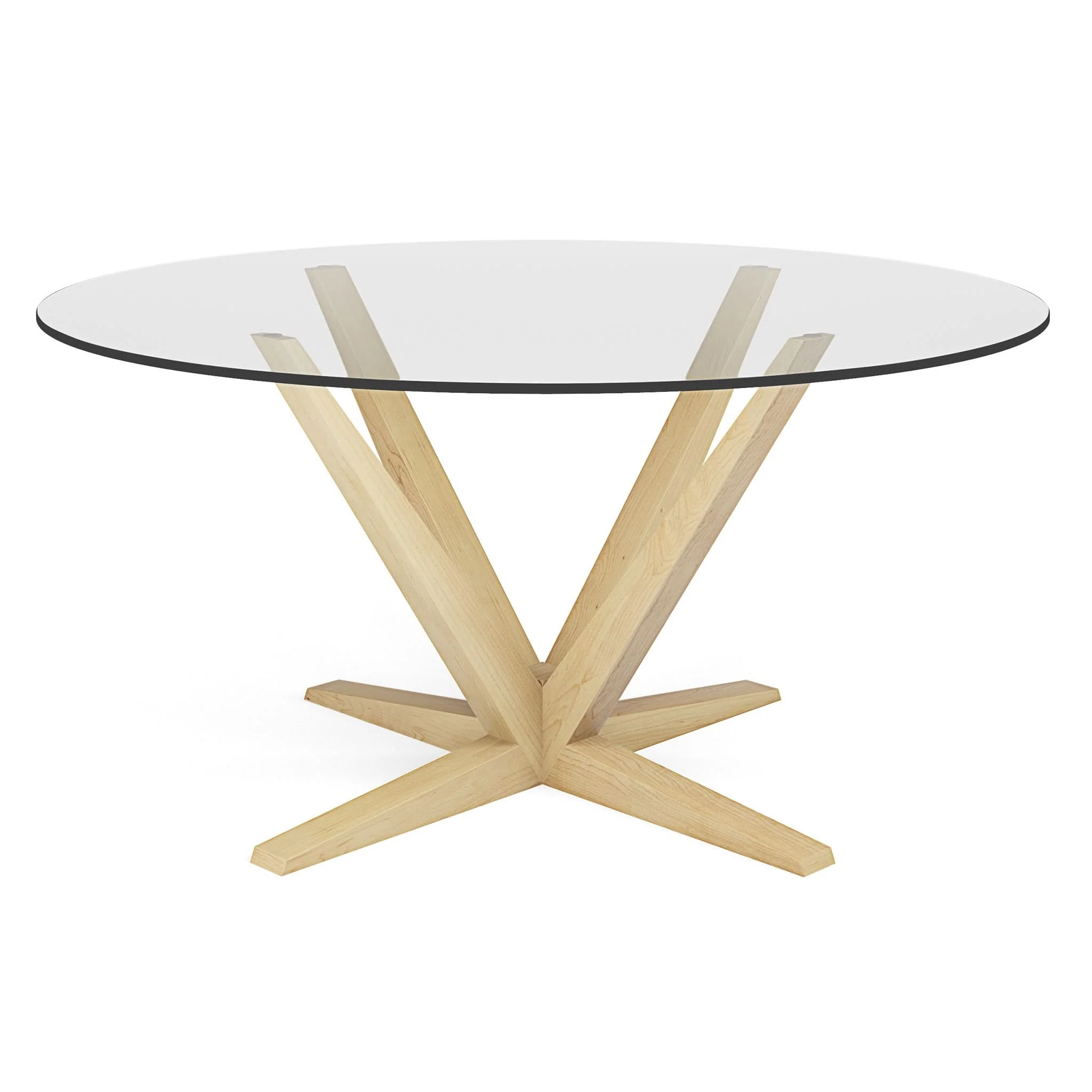 Aura Glass Round Dining Table - Image 11
