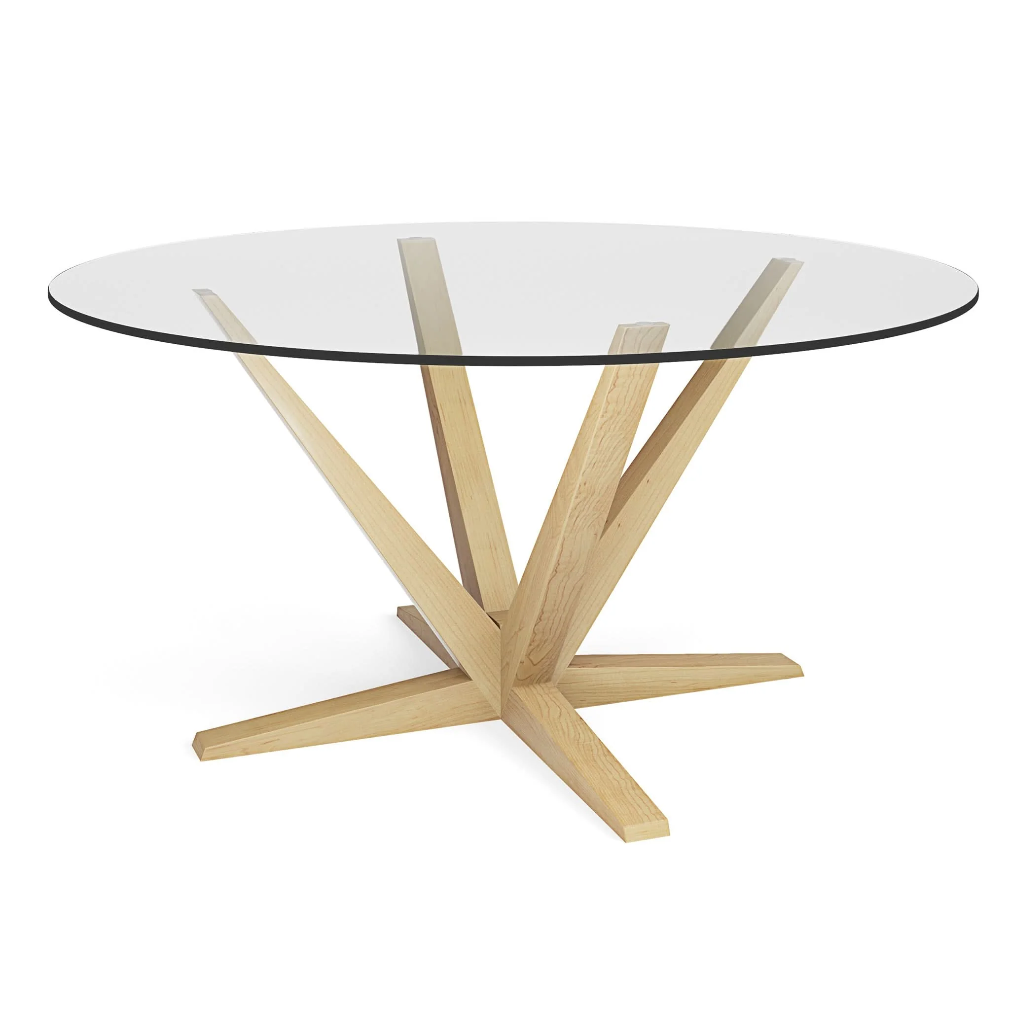 Aura Glass Round Dining Table - Image 5