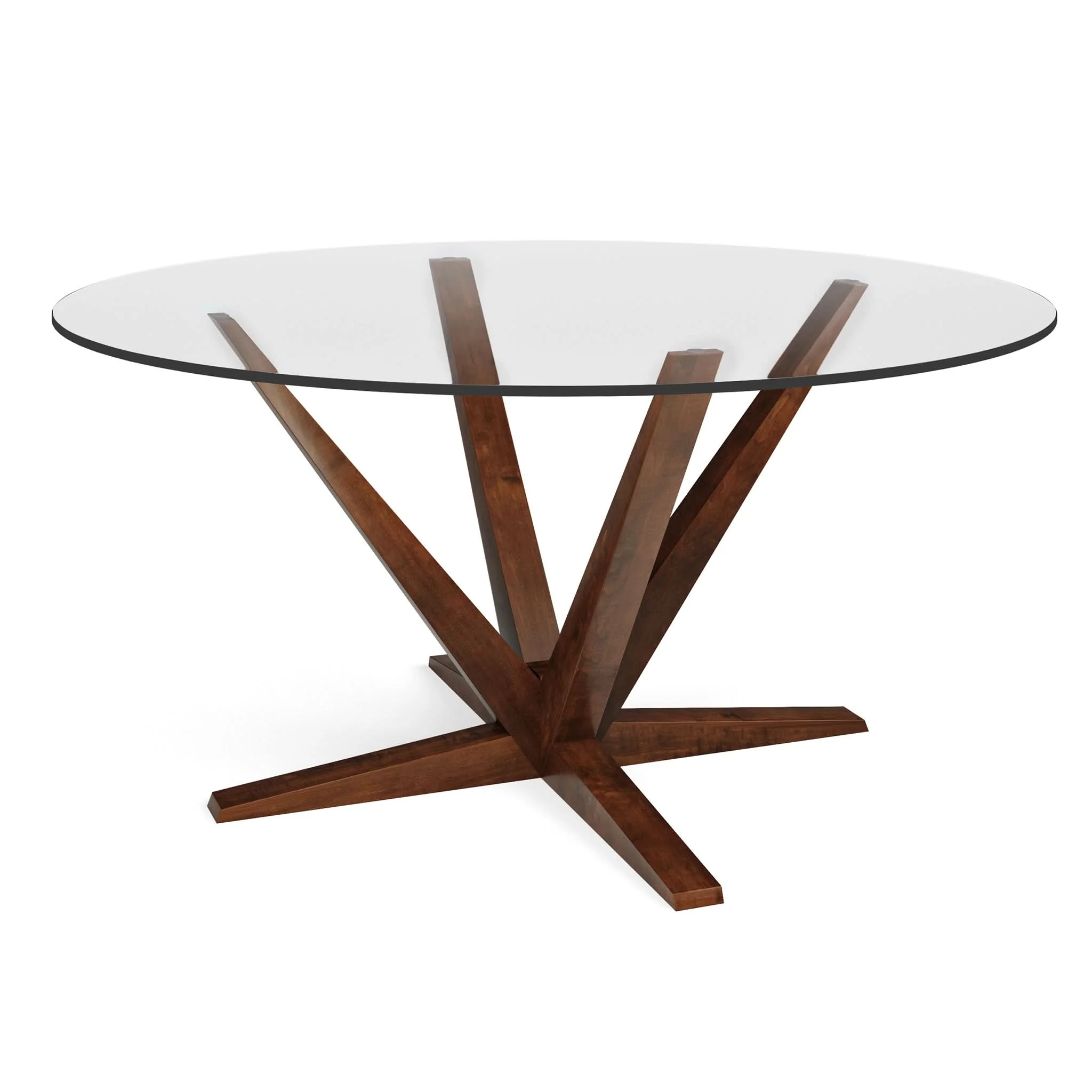 Aura Glass Round Dining Table - Image 6