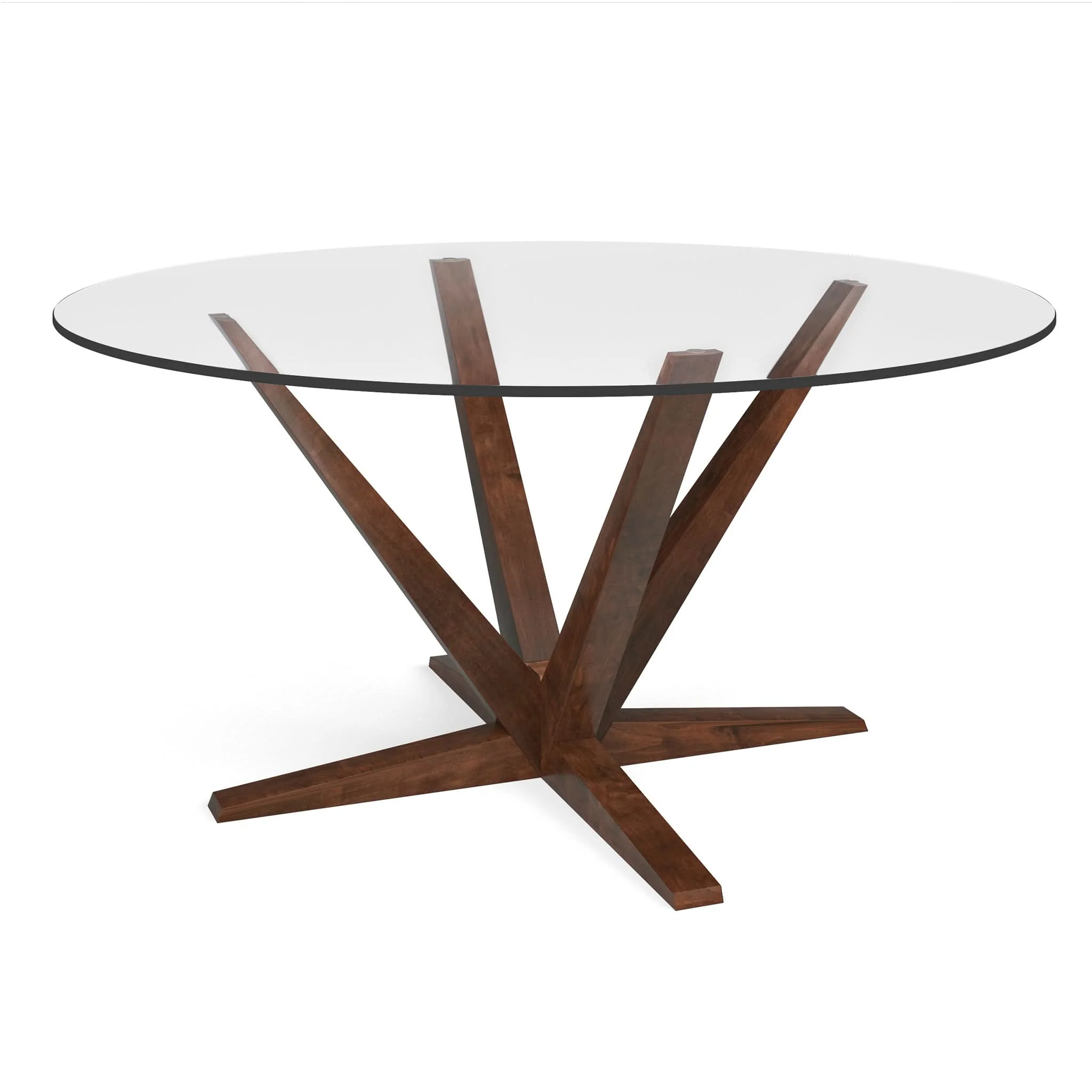 Aura Glass Round Dining Table - Image 7