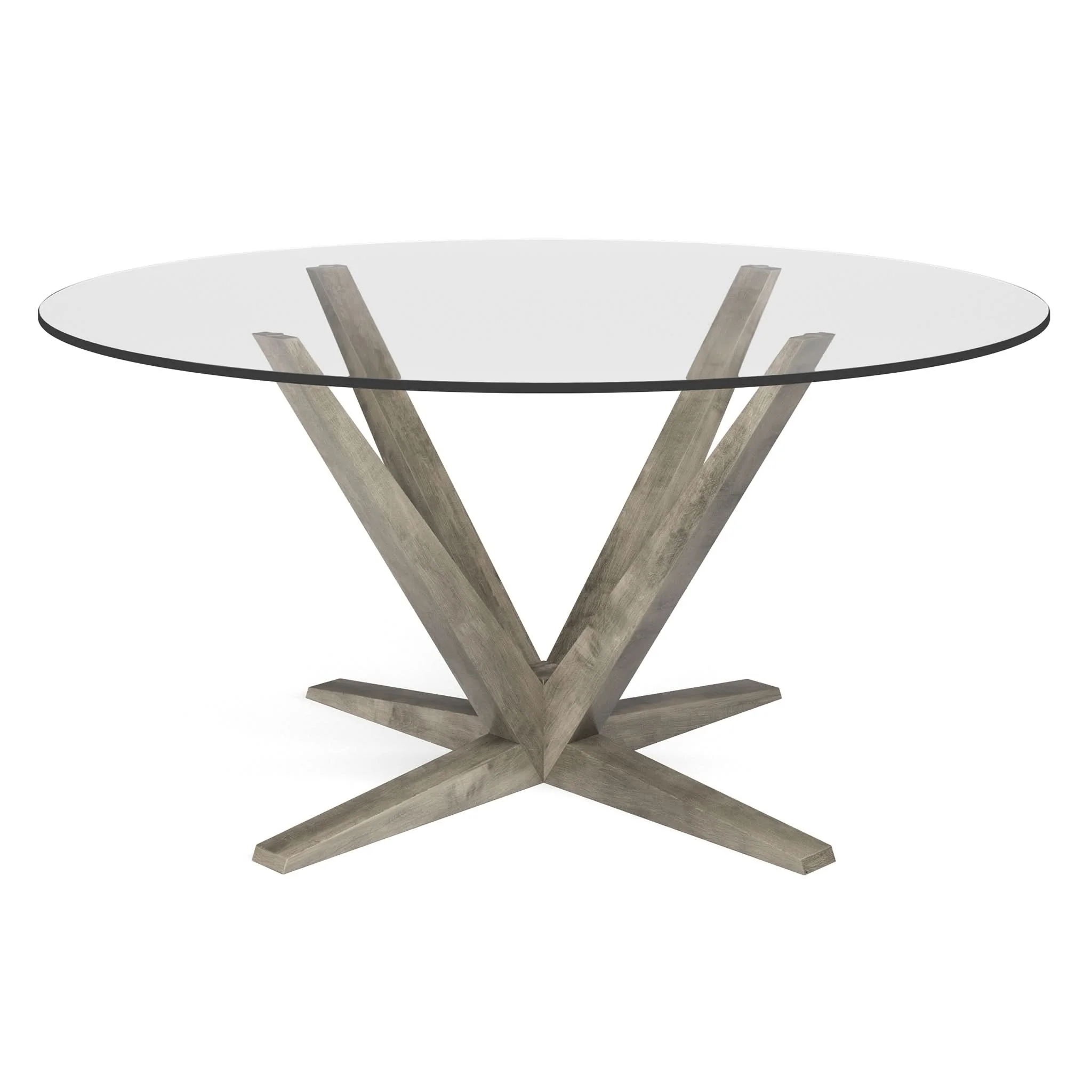 Aura Glass Round Dining Table - Image 9