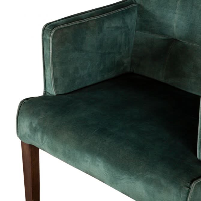 Avery Green Velvet Arm Chair - Image 6