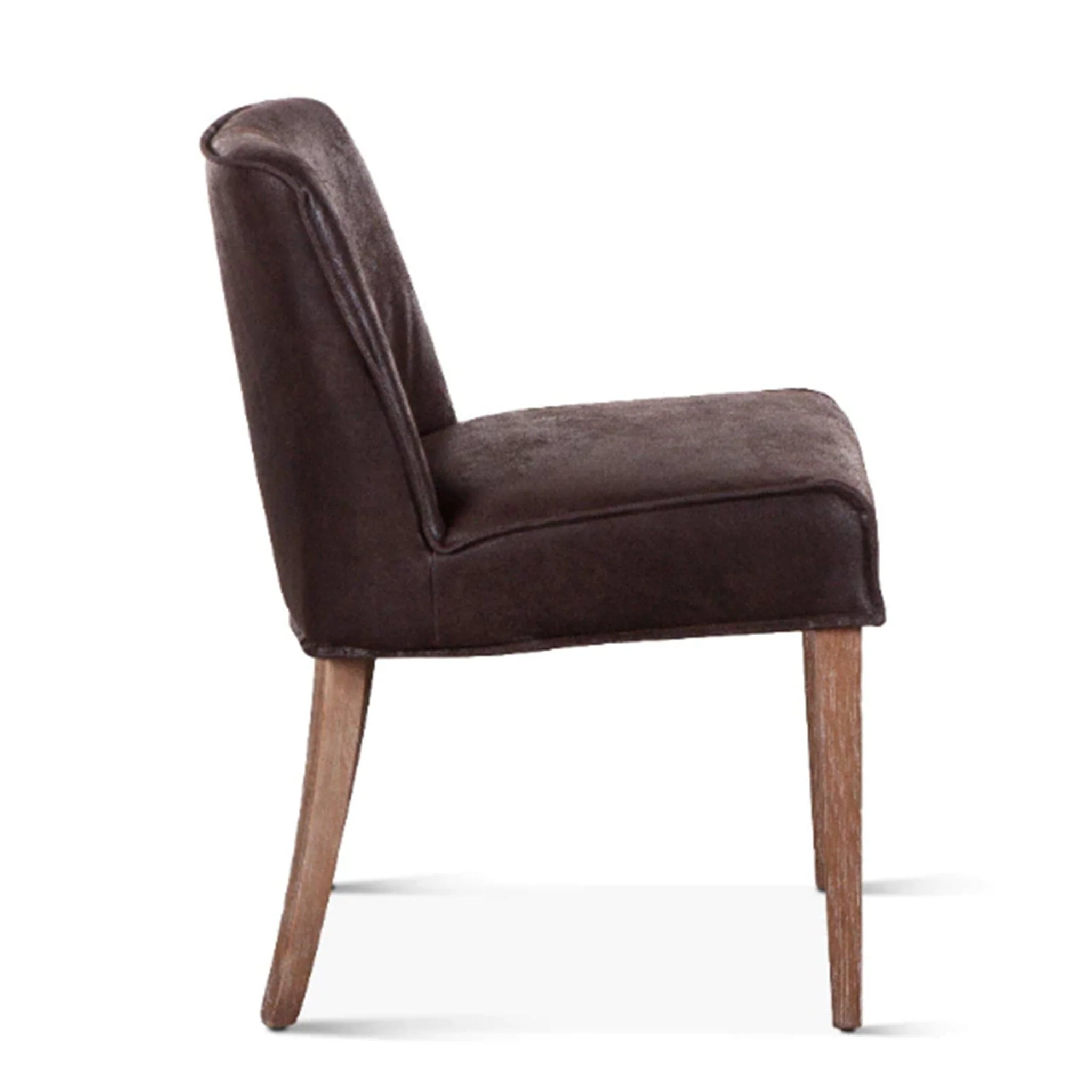Avery Leather Side Chairs - Image 4