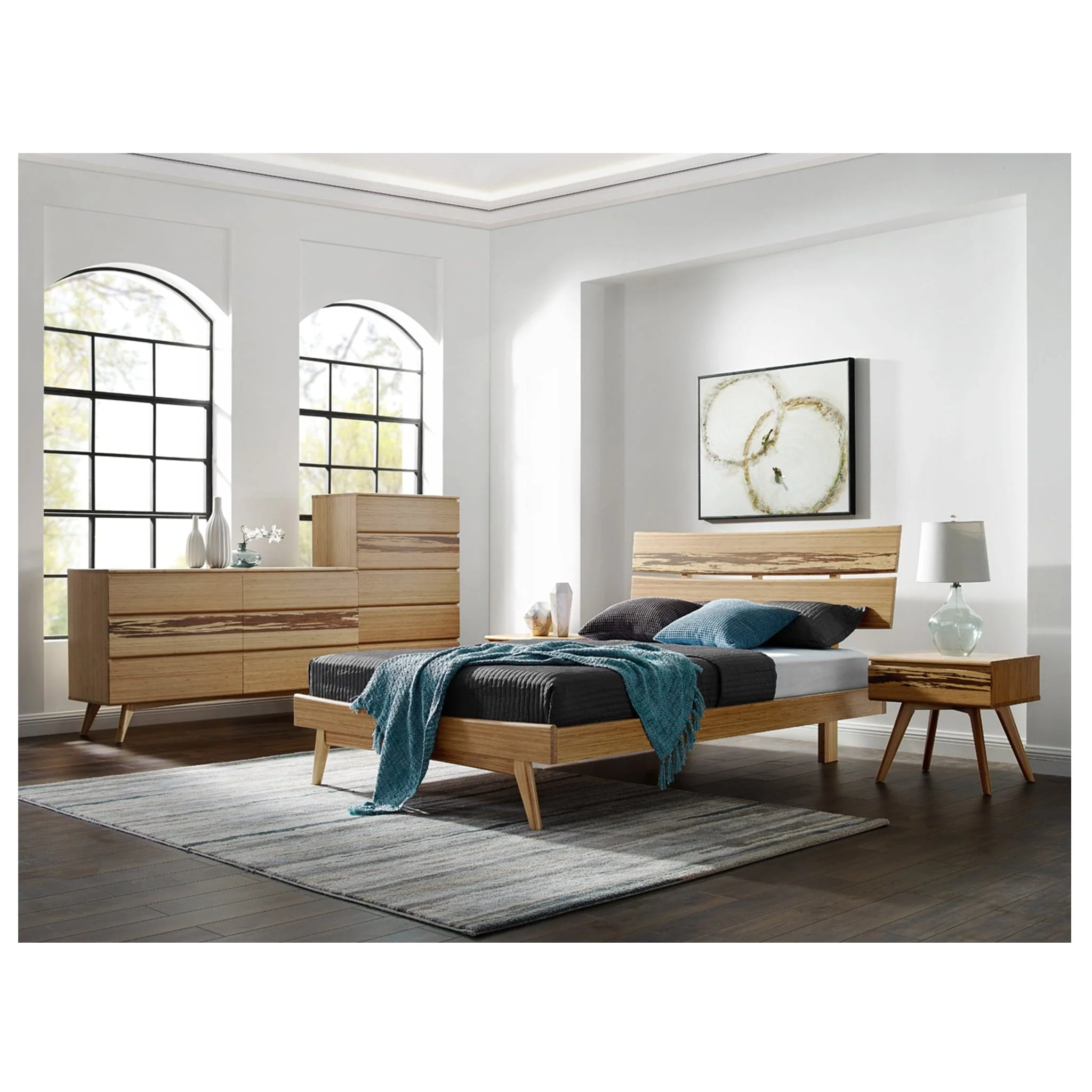 Azara Platform Bed - Image 3