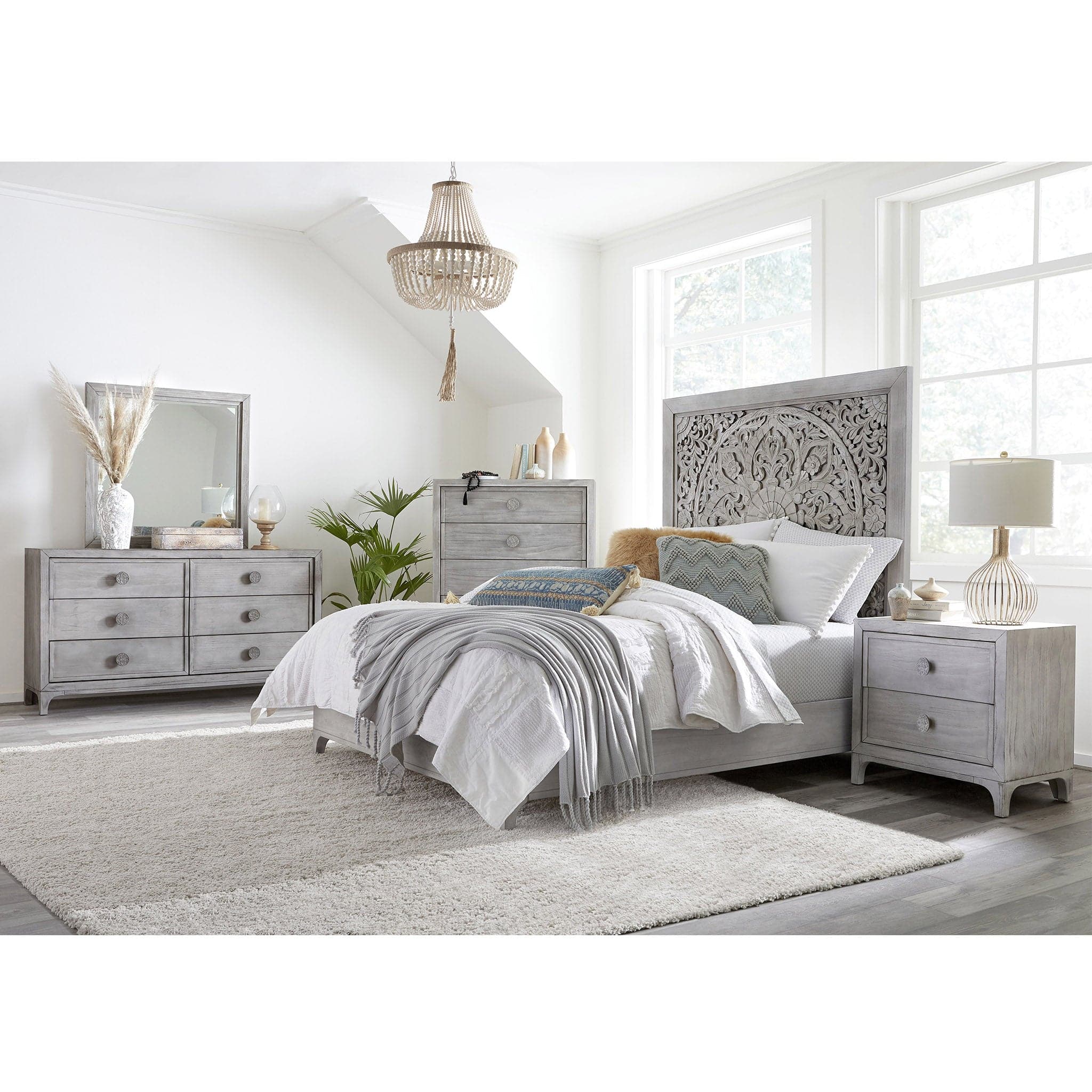 Boho Chic Nightstand - Image 4
