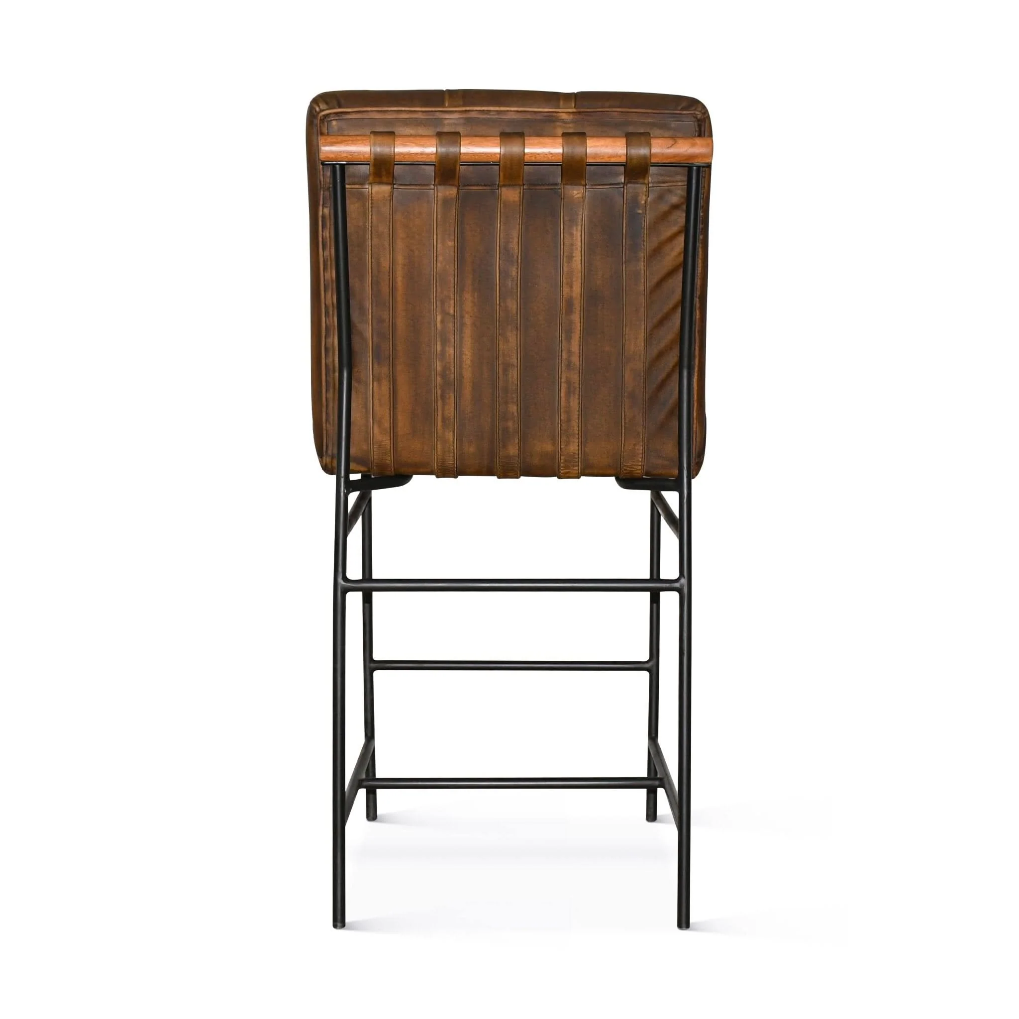 Brisbane Stockton Leather Counter Chair - Image 5